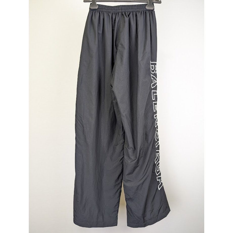Balenciaga o1rshd1 Tracksuit Pants Nylon in Black Size US 28 / EU 44 - 12 Thumbnail