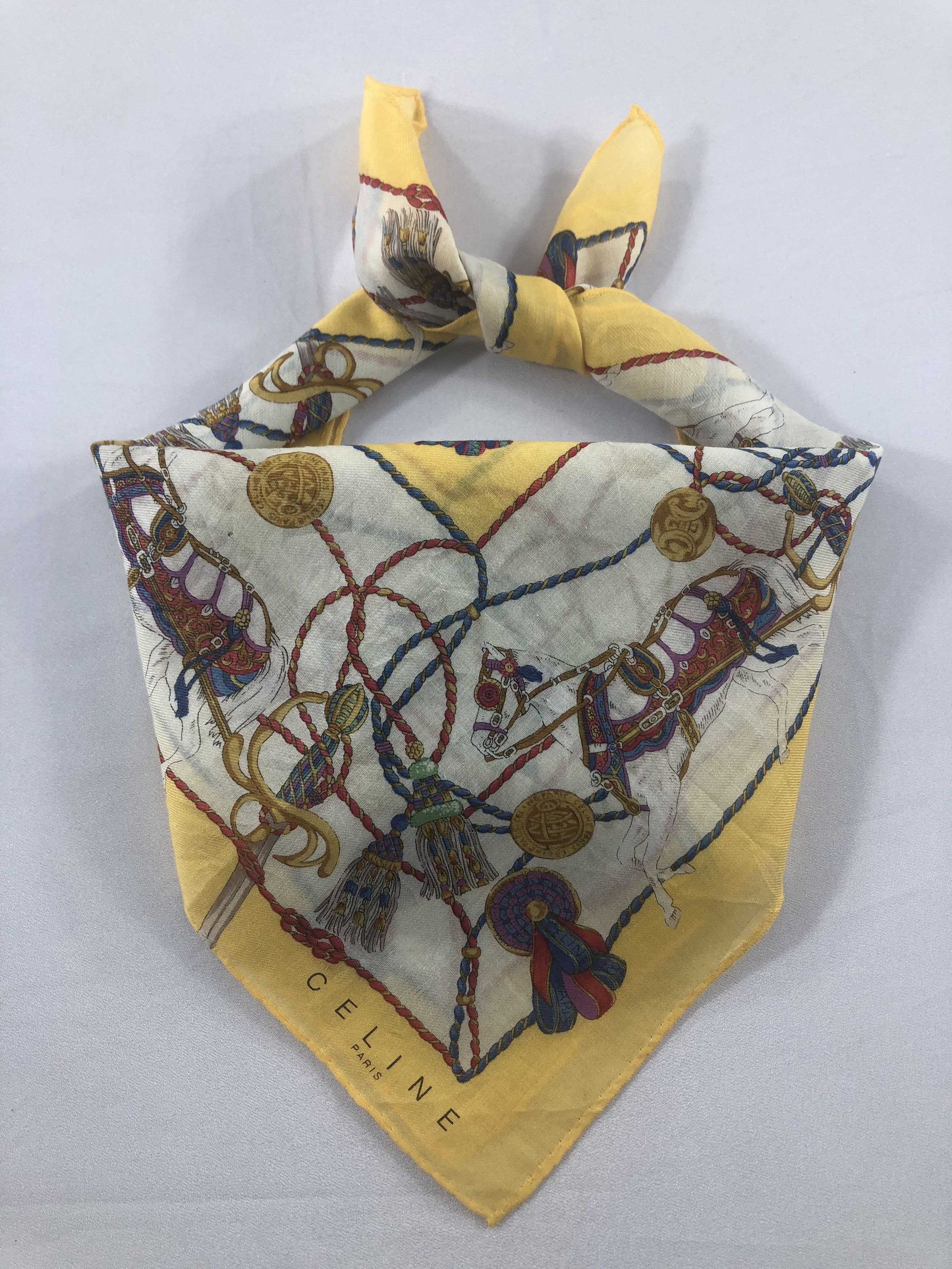 Celine Celine Handkerchief / Bandana / Neckerchief Size ONE SIZE - 2 Thumbnail