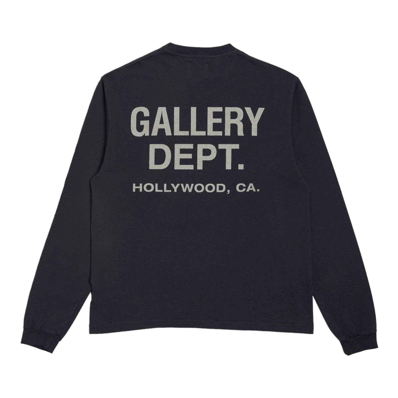 image of Gallery Dept Gallery Department Souvenir Long Sleeve Tee Shirt Black, Men's (Size Small)