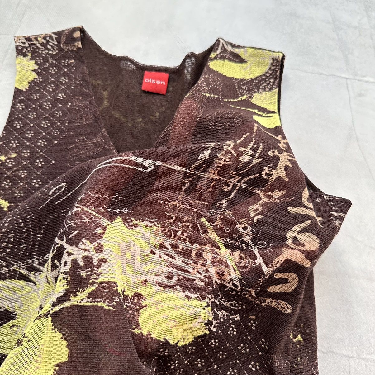 Hysteric Glamour × Undercover Y2K Mesh Top Vintage Hysteric Glamour Vibe Ed Hardy Style Size M / US 6-8 / IT 42-44 - 6 Thumbnail