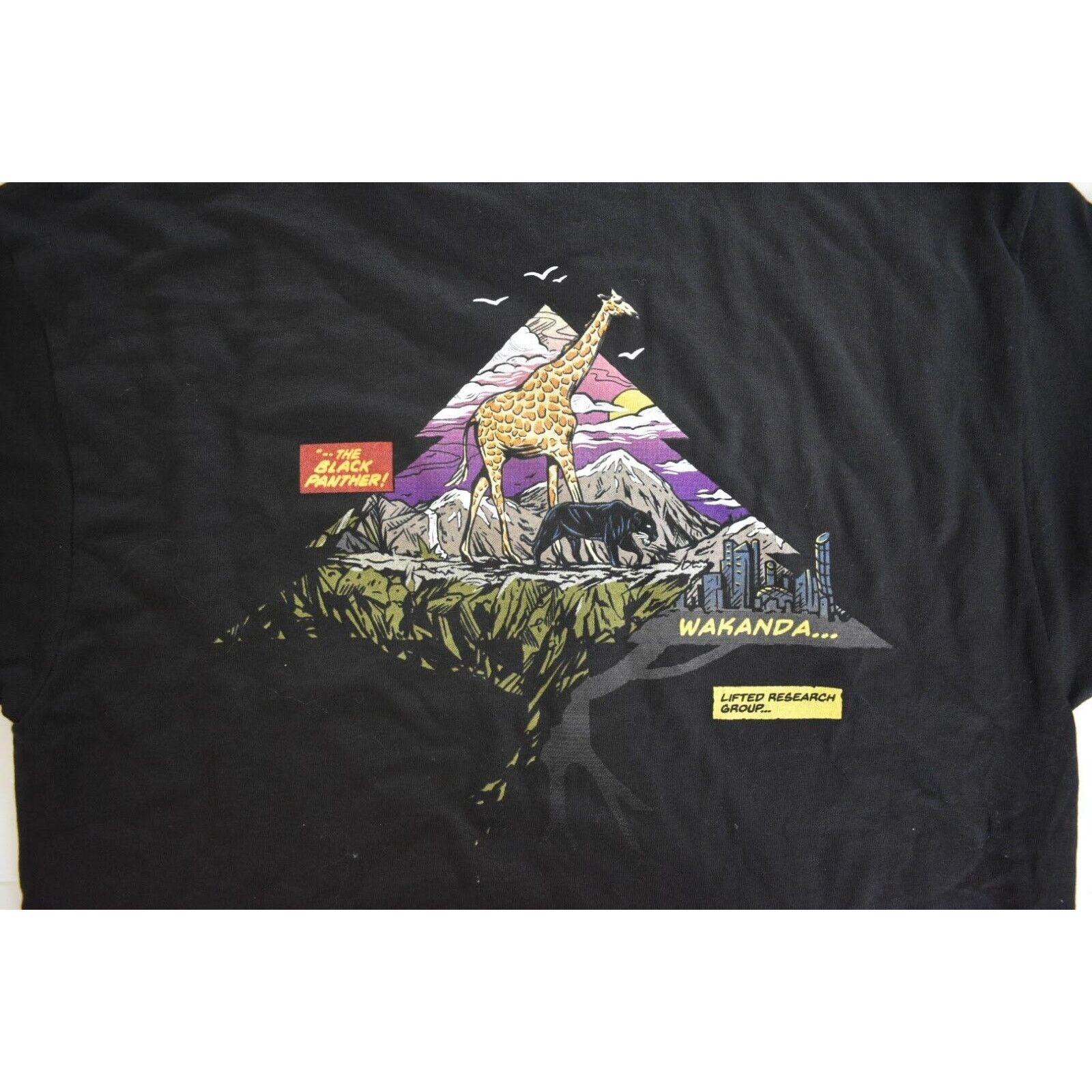 LRG LRG x Marvel Black Panther Wakanda T Shirt Size Medium New Size US M / EU 48-50 / 2 - 3 Thumbnail