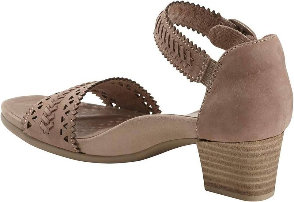 Other Earth Women's Ivy Seneca Sandals Dark Blush Size 9 Size US 9 / IT 39 - 3 Thumbnail