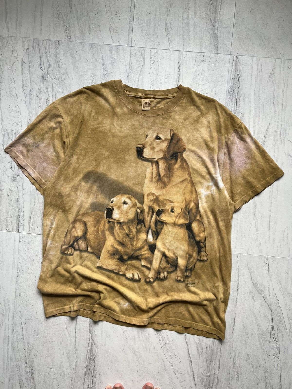 Vintage Vintage 90’s The Mountain Labrador Retriever Promo T Shirt Size US XL / EU 56 / 4 - 2 Thumbnail