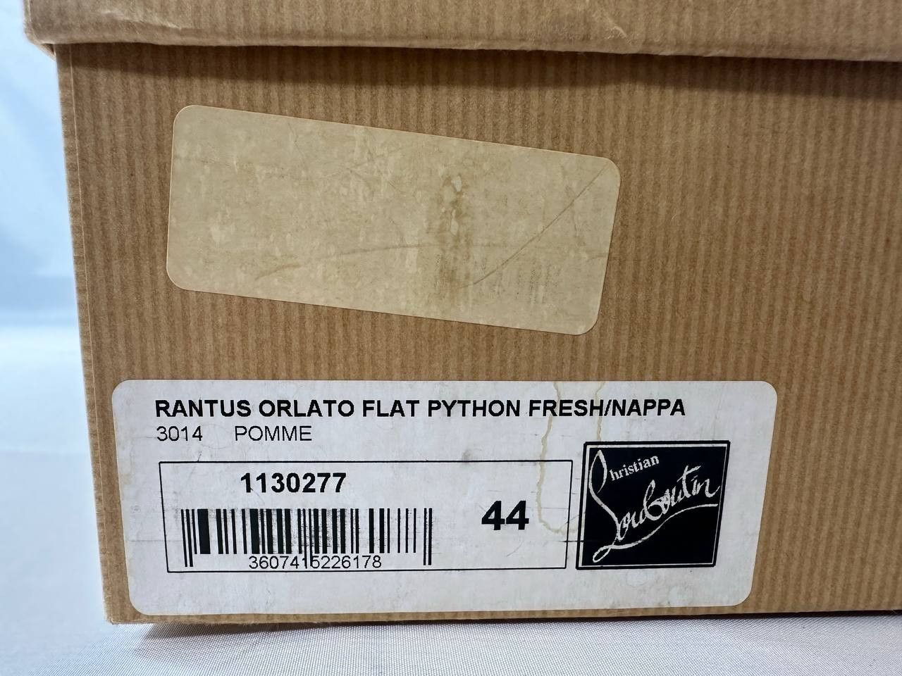 Christian Louboutin Christian Louboutin Rantus Orlato Flat Python Fresh Nappa Size US 11 / EU 44 - 18 Thumbnail