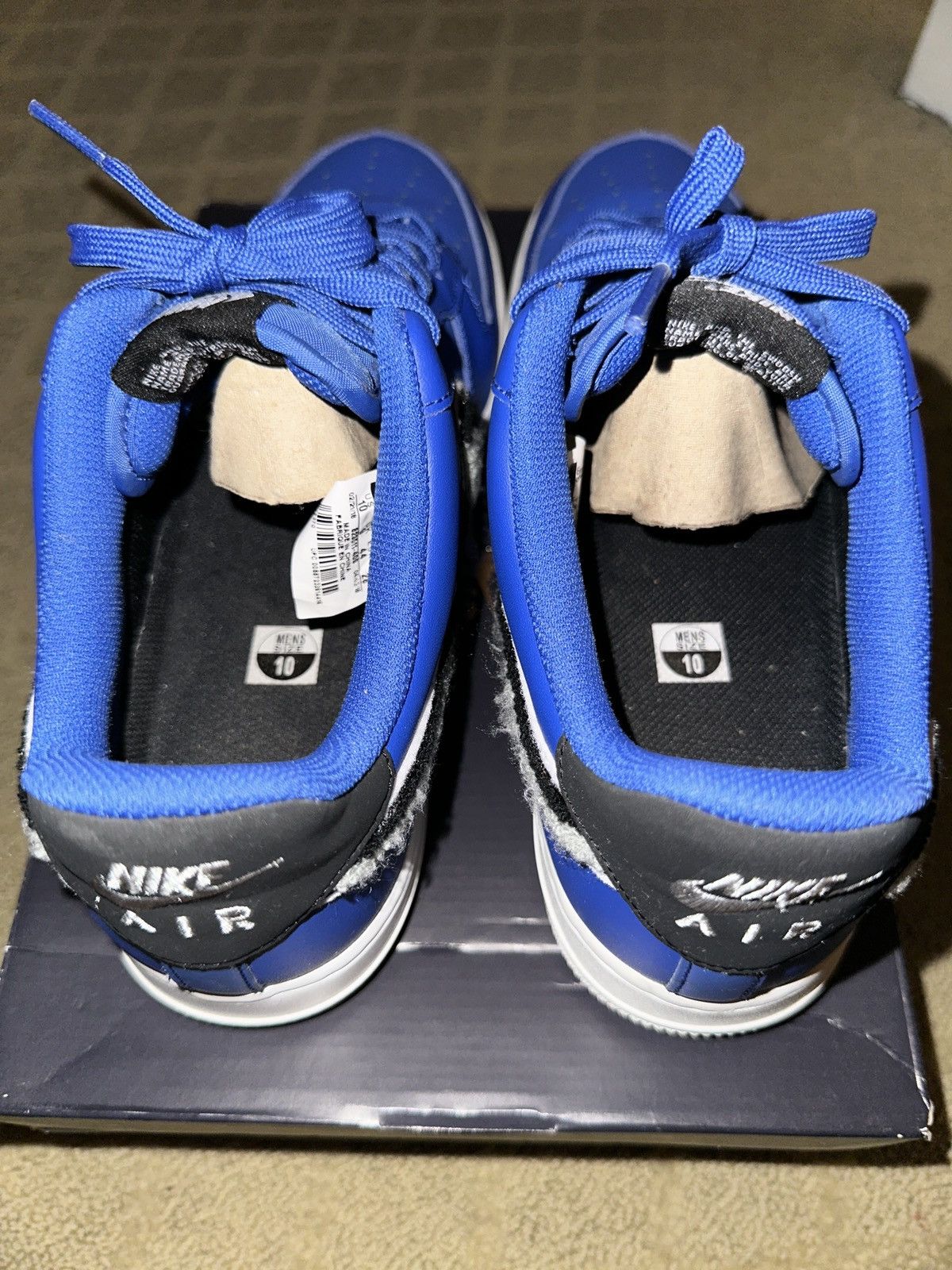 Nike Air Force 1 LV8 “Chenille swoosh” Size US 10 / EU 43 - 5 Thumbnail