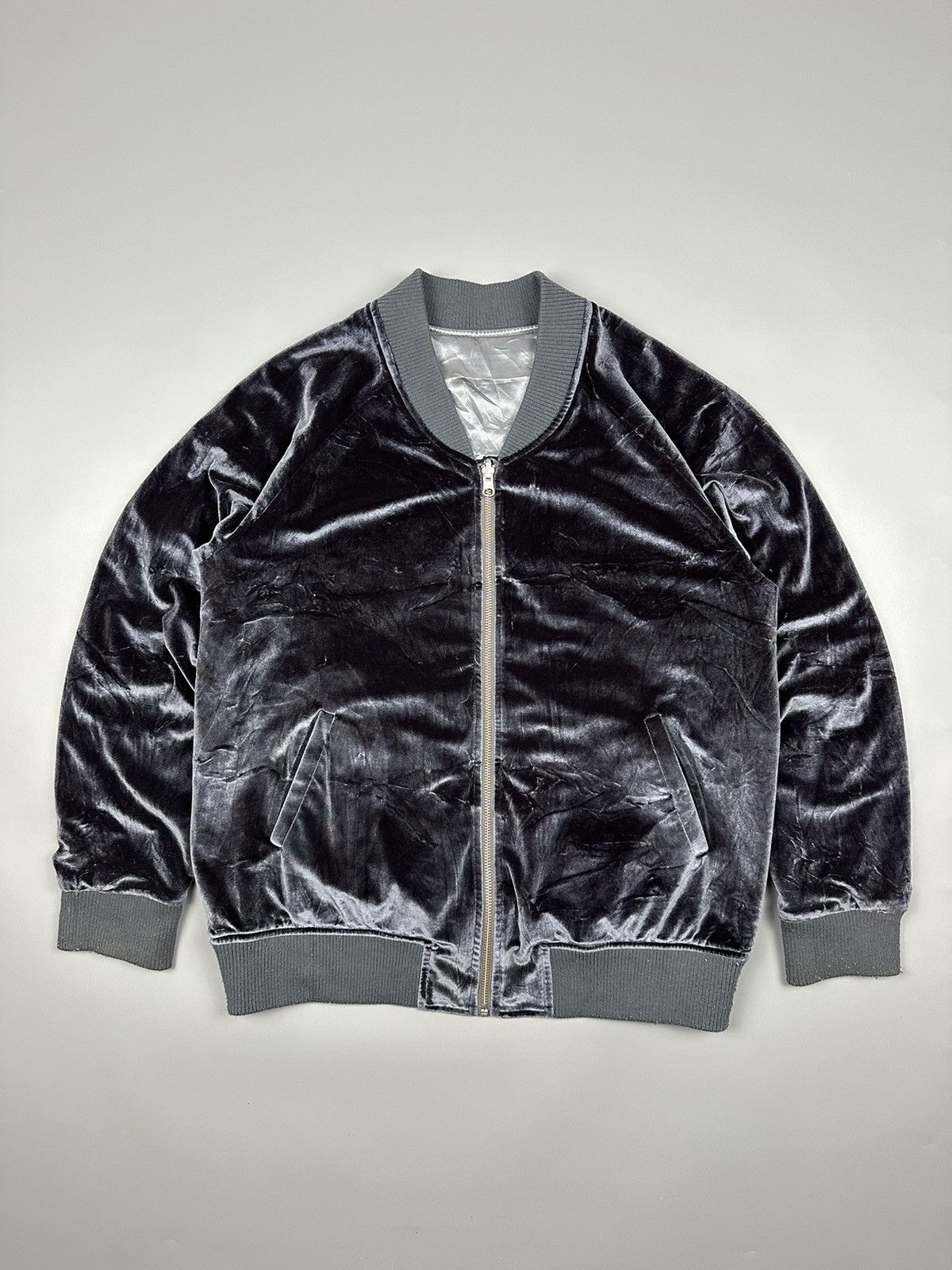 Japanese Brand Japanese Sukajan Embroidered Reversible Suede Jacket Size US M / EU 48-50 / 2 - 3 Thumbnail