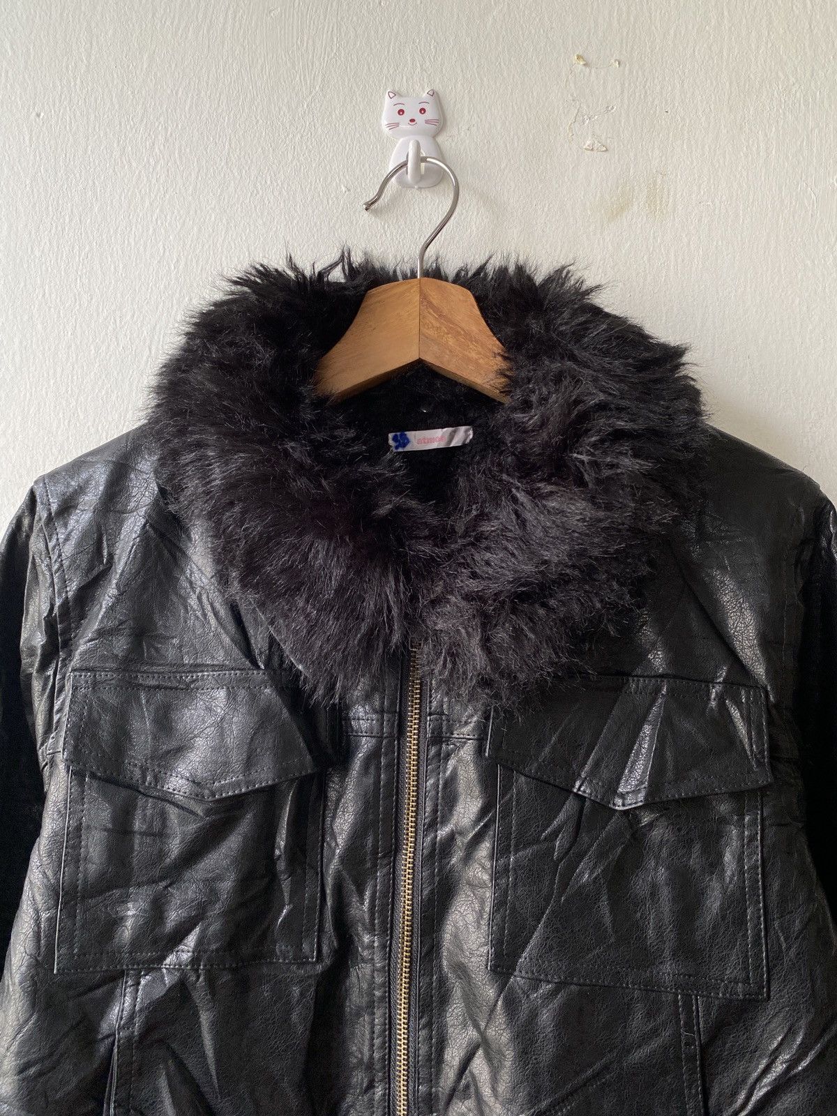 atmos AW2023 Atmos Japan Sherpa Lining Fur Leather Jacket Size US M / EU 48-50 / 2 - 6 Thumbnail