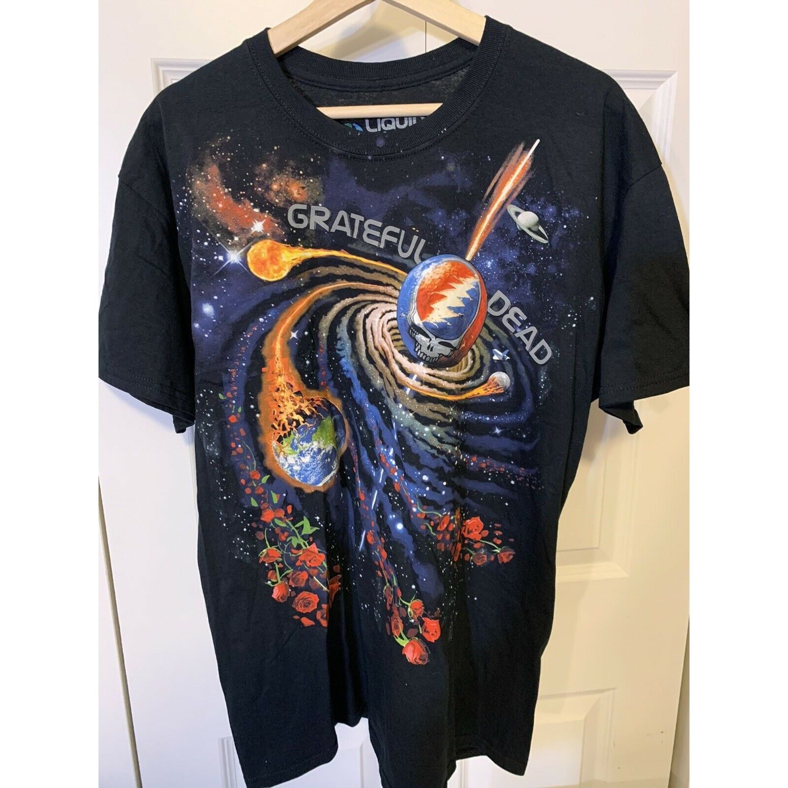 Liquid Blue Liquid Blue Grateful Dead Sz L T-shirt Flaming Meteors And R Size US L / EU 52-54 / 3 - 5 Thumbnail