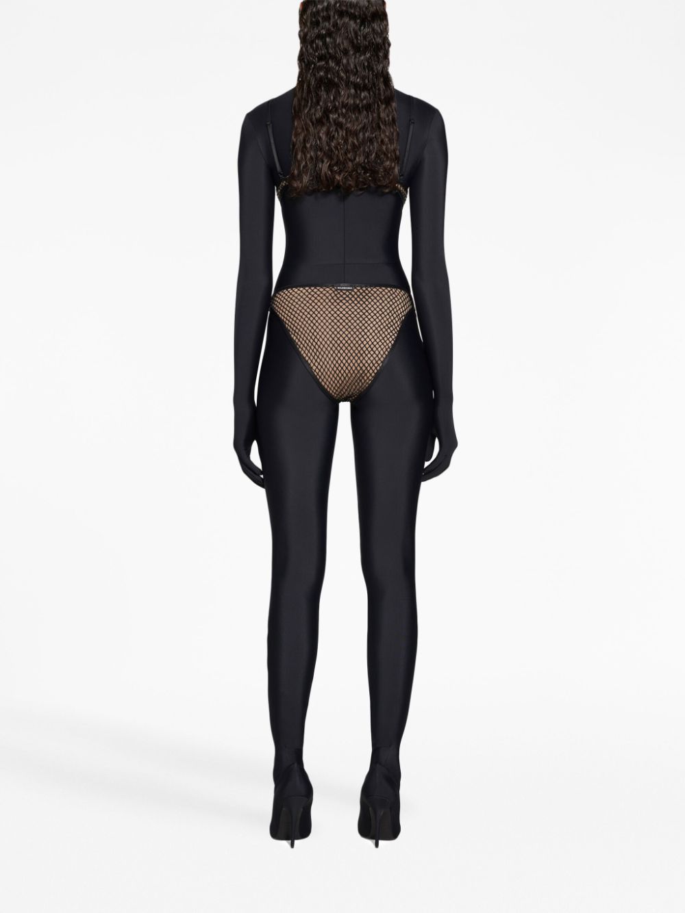 Balenciaga o1in1g1024 Size : S / Bra in Black/Beige Size ONE SIZE - 4 Thumbnail
