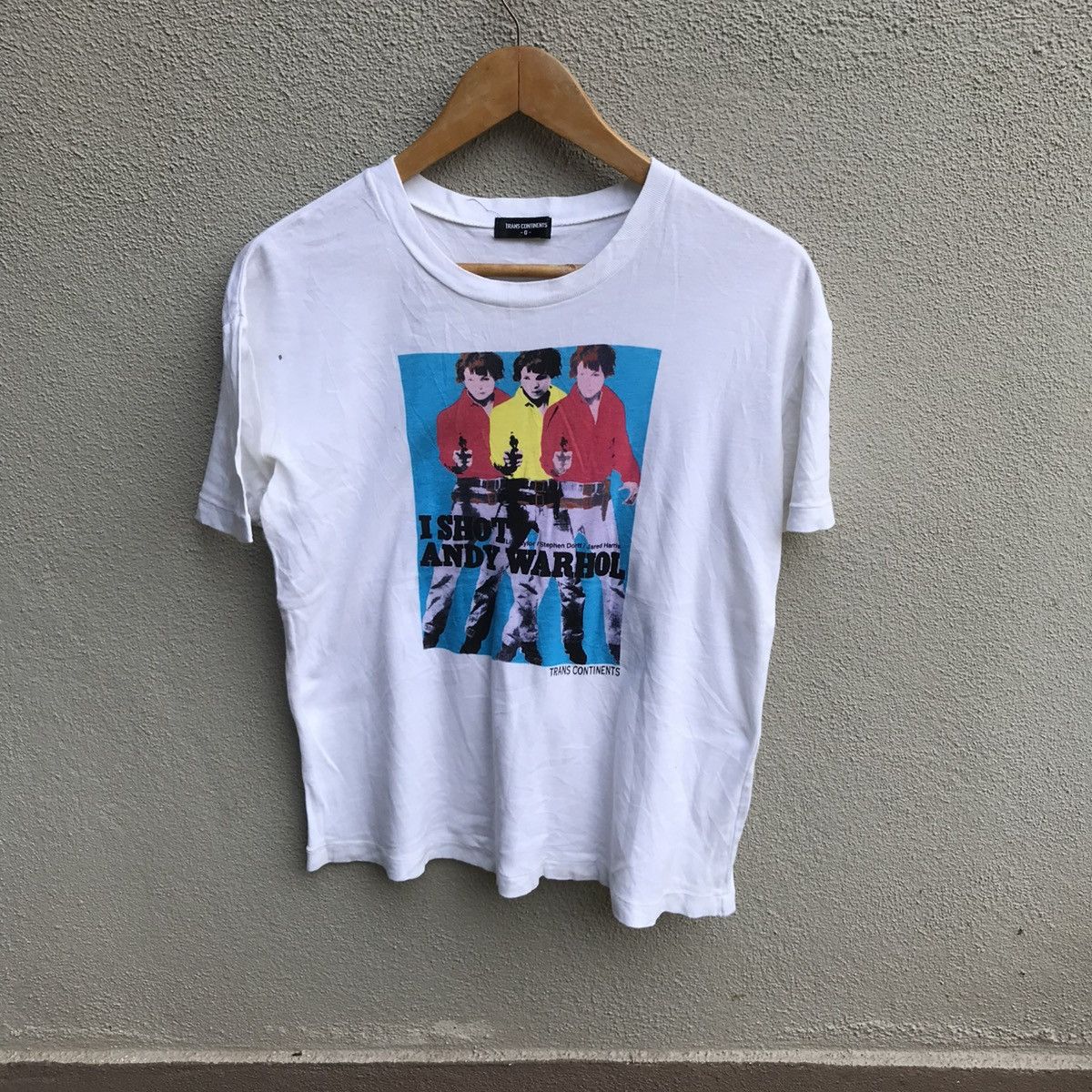 Andy Warhol × Vintage Vintage rare I Shot ANDY WARHOL movie tee pop art Size US S / EU 44-46 / 1 - 1 Thumbnail