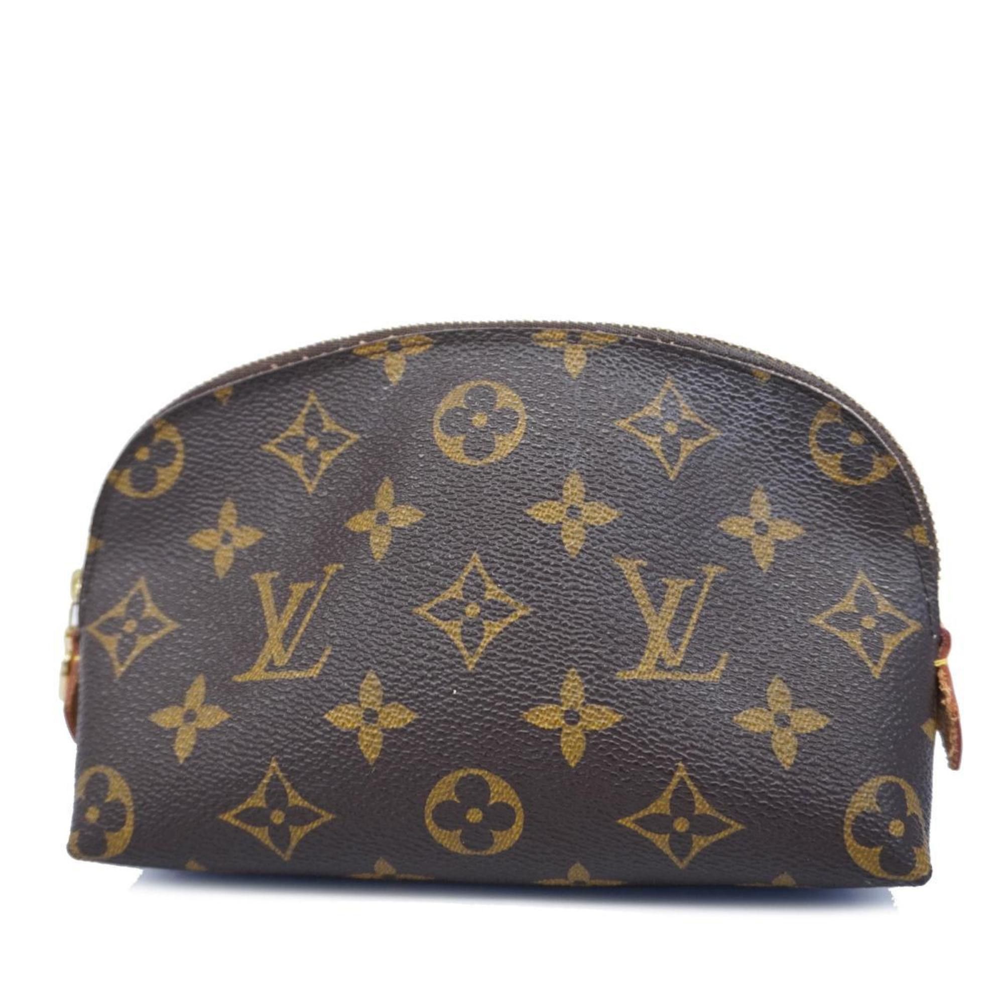 image of Louis Vuitton Pouch Monogram Pochette Tick M47515 Brown Ladies, Women's