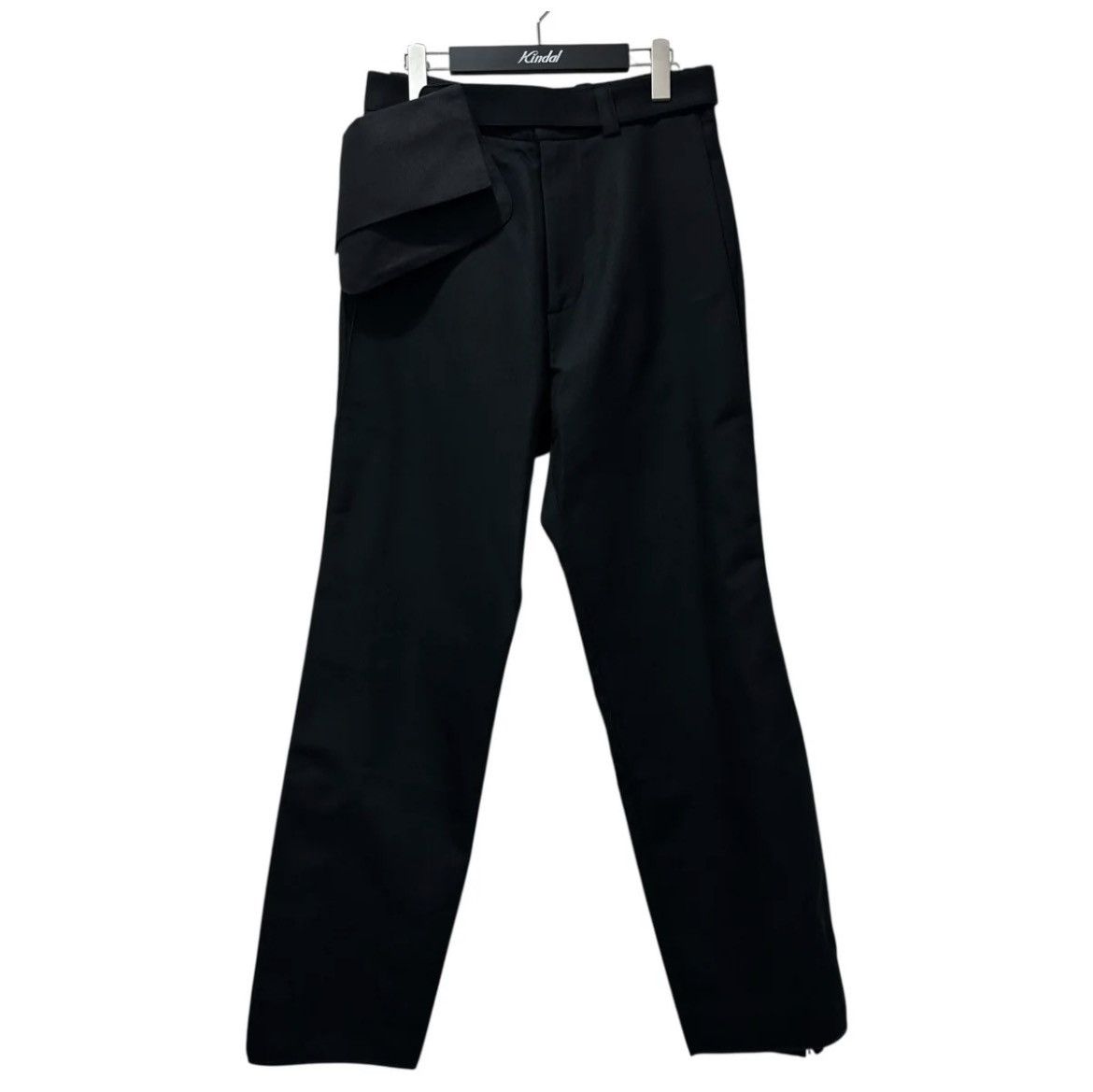 00032017 3D Double Pleat Trousers with Bag