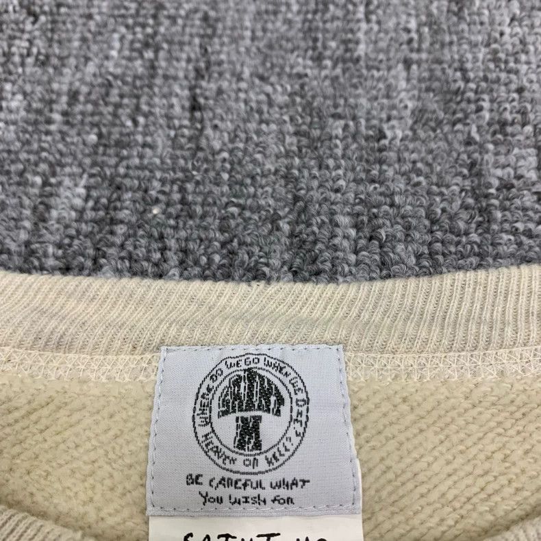 Saint Michael Saint Michael Grey rose Jesus hoodie Size US L / EU 52-54 / 3 - 6 Thumbnail