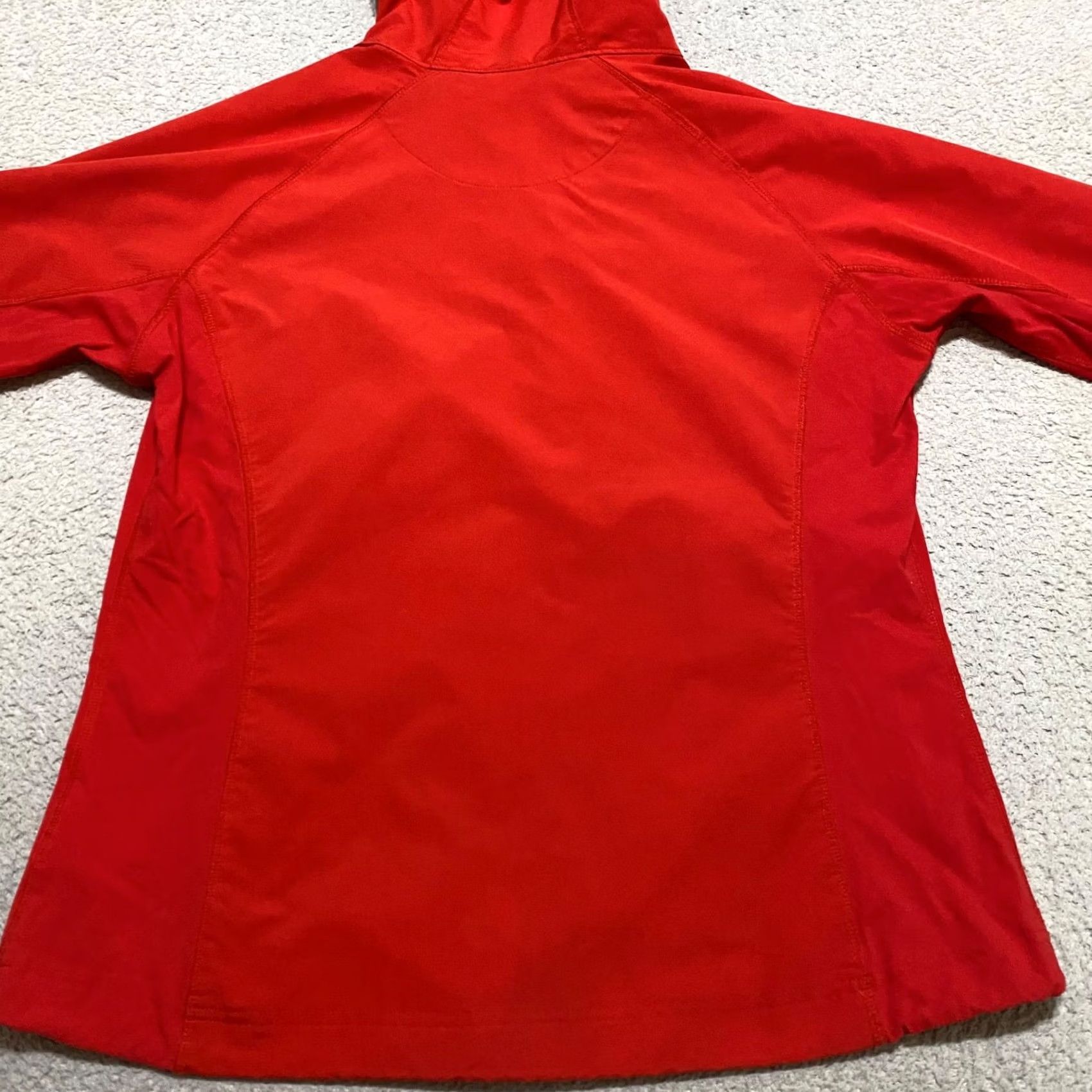 Vintage Columbia Omni-Shield Jacket Windbreaker Red Womens XL Zip Hooded Pockets Fall Winter Spring Adult Women Size XL / US 12-14 / IT 48-50 - 2 Thumbnail