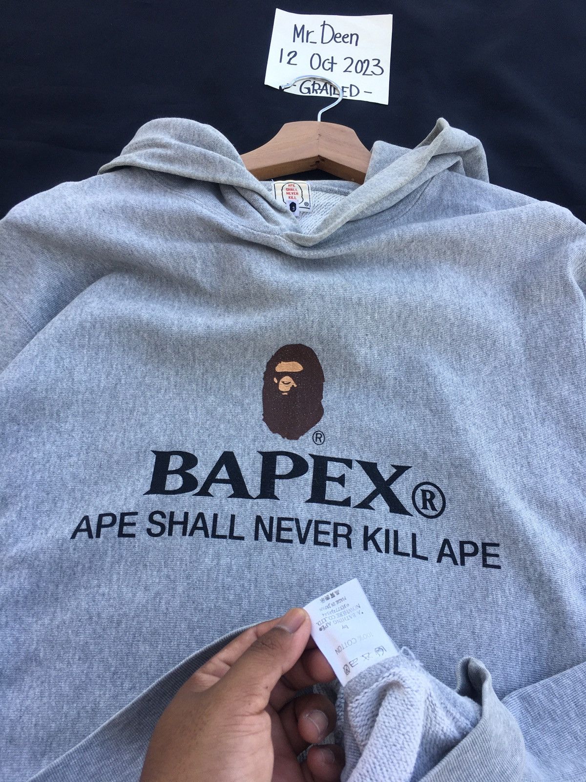 Bape Rare Vintage BAPE BAPEX Sweater Hoodie Size US L / EU 52-54 / 3 - 14 Thumbnail
