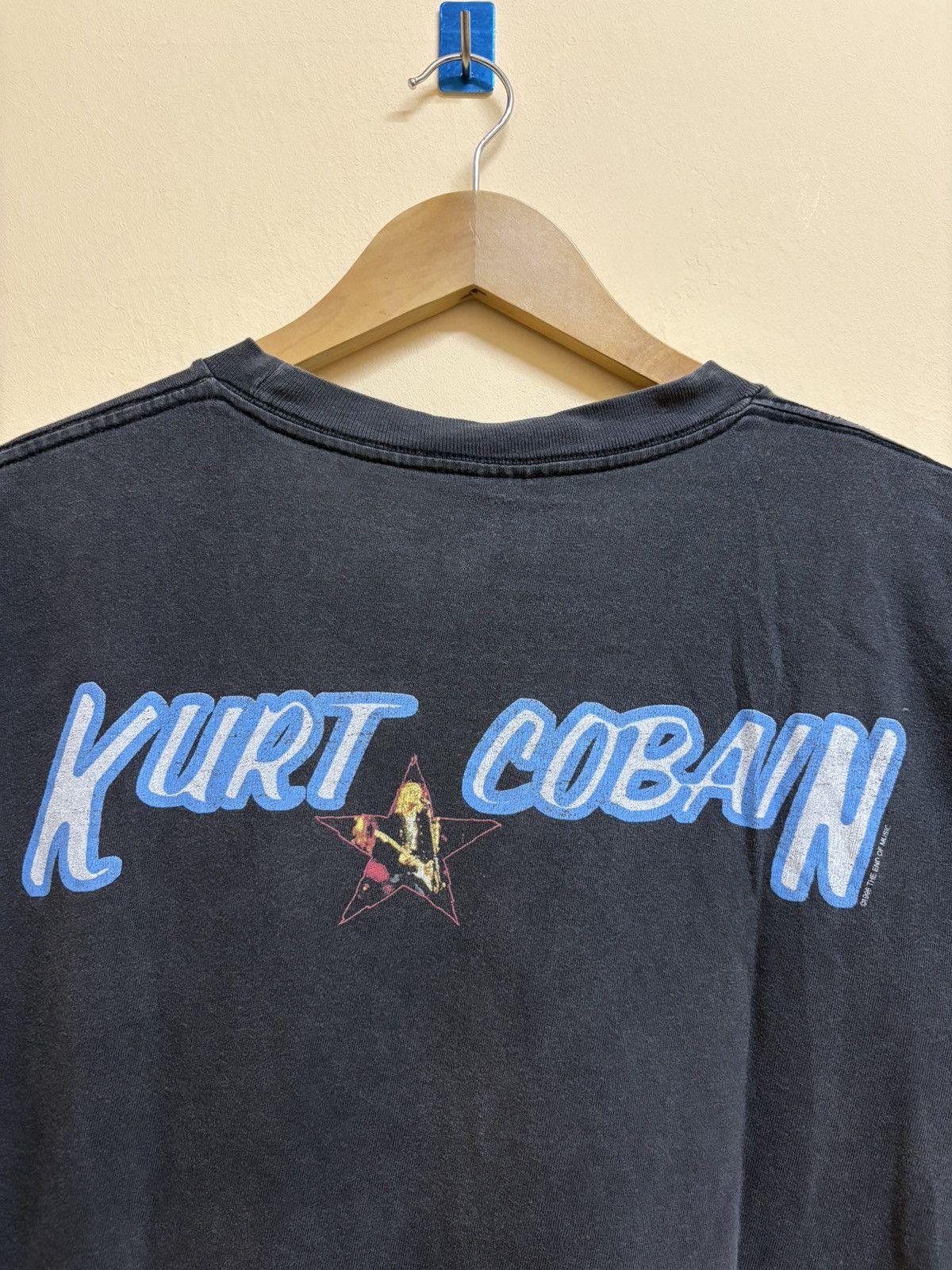 Nirvana Vintage 1996 Nirvana Kurt Cobain Star The End Of Music Size US M / EU 48-50 / 2 - 4 Thumbnail
