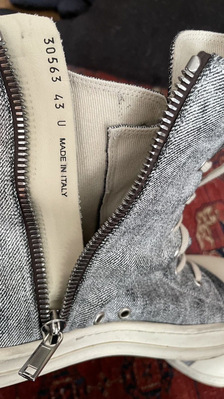 Rick Owens Rick Owens x Self Edge Ramones Size US 10 / EU 43 - 7 Thumbnail