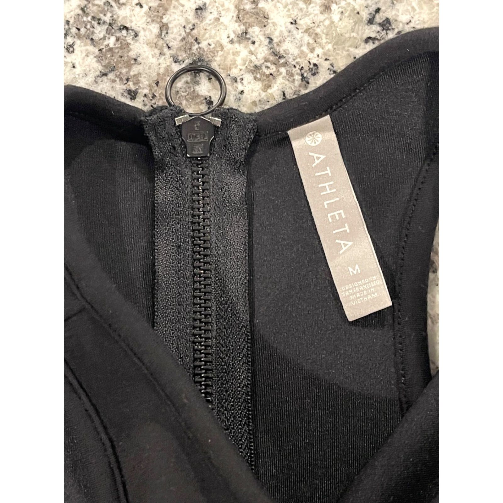 Athleta Athleta Dress En Route Scuba Black Midi Sleeveless NWT Medium Women Size M / US 6-8 / IT 42-44 - 5 Thumbnail