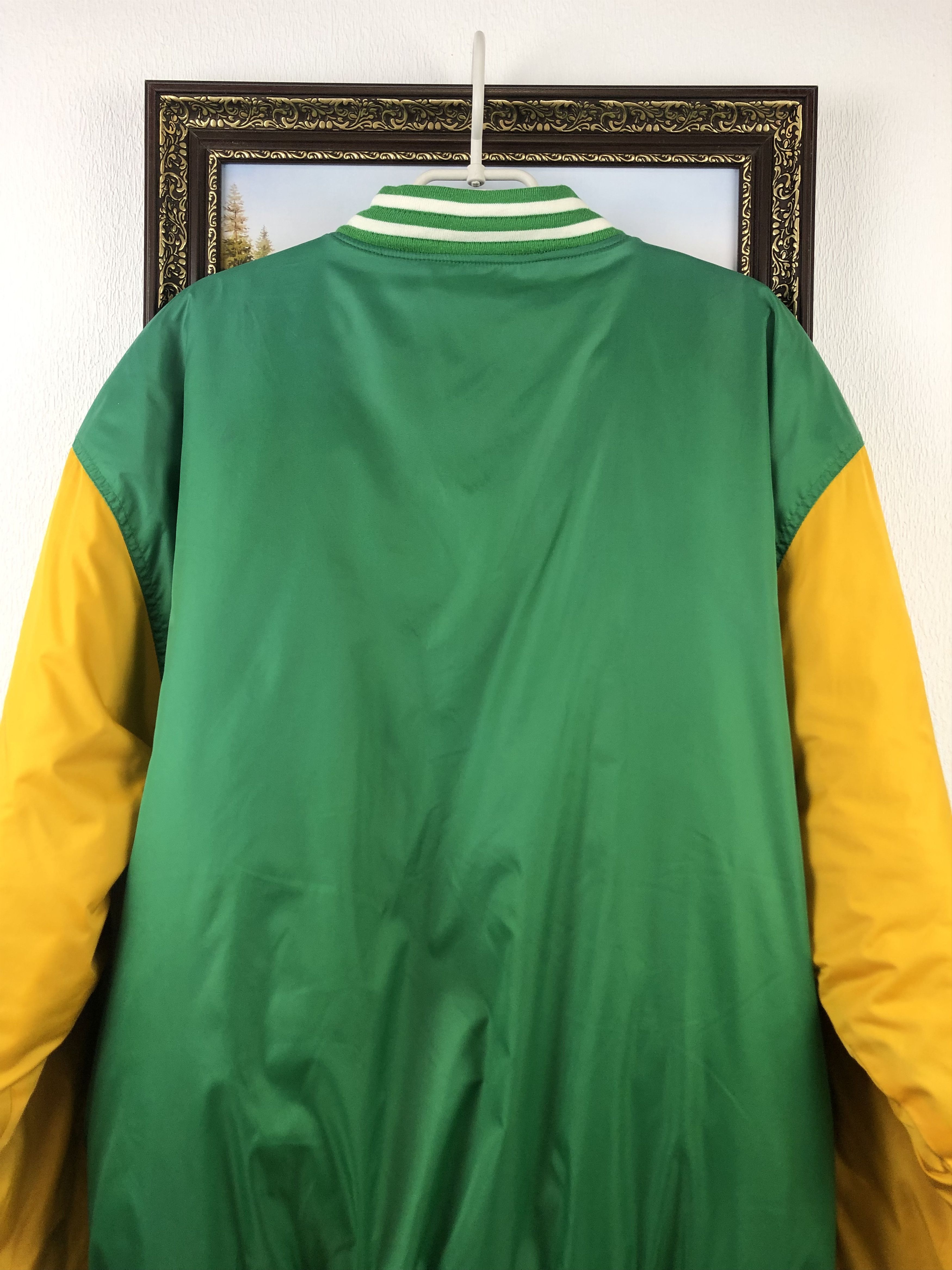 Vintage Ruckers Legacy by Raw Blue Satin Button Front Jacket Bomber Size US XXL / EU 58 / 5 - 18 Thumbnail