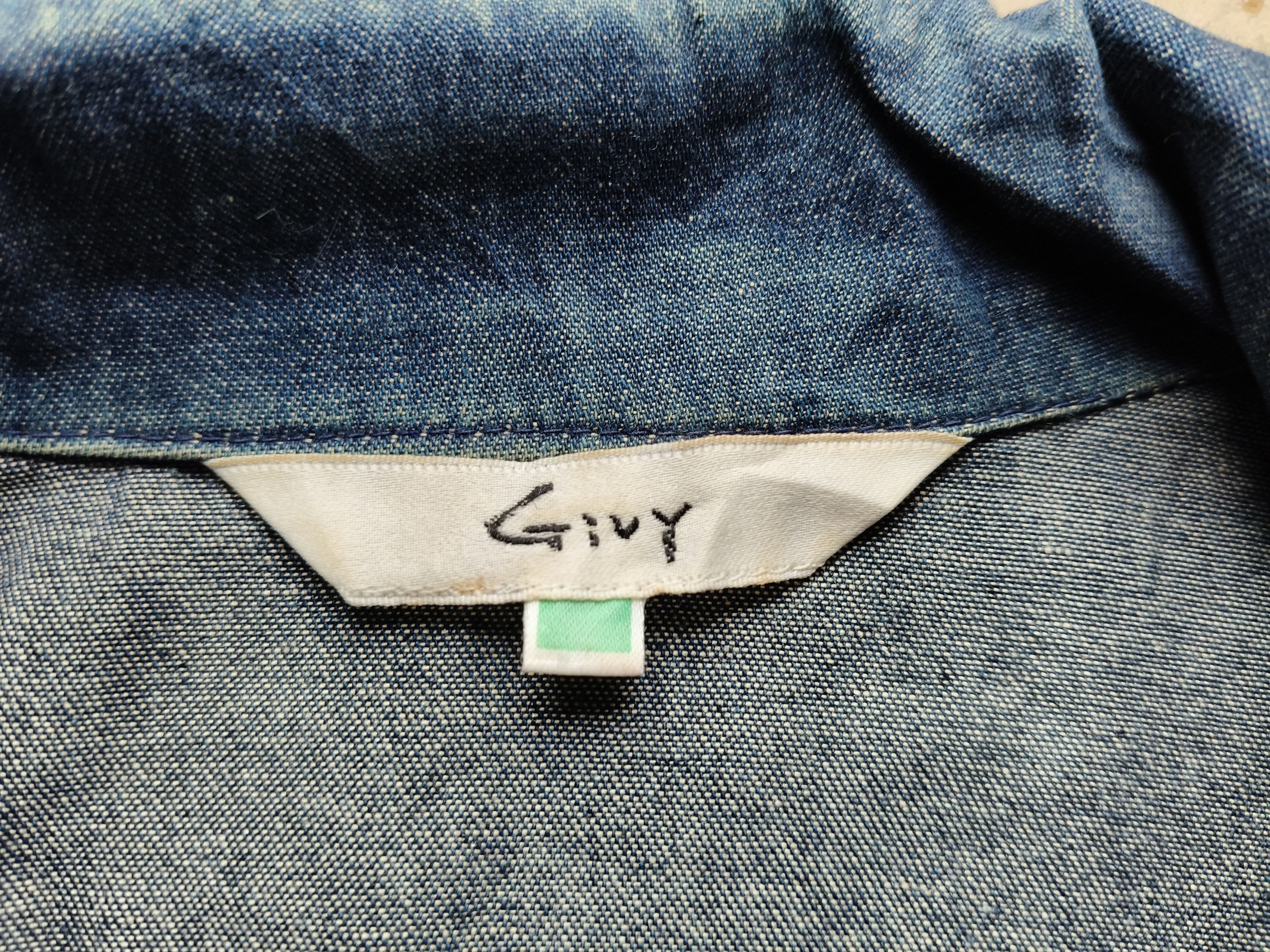 Japanese Brand × Vintage Vintage Givy denim Jacket Button Style Size M / US 6-8 / IT 42-44 - 9 Thumbnail