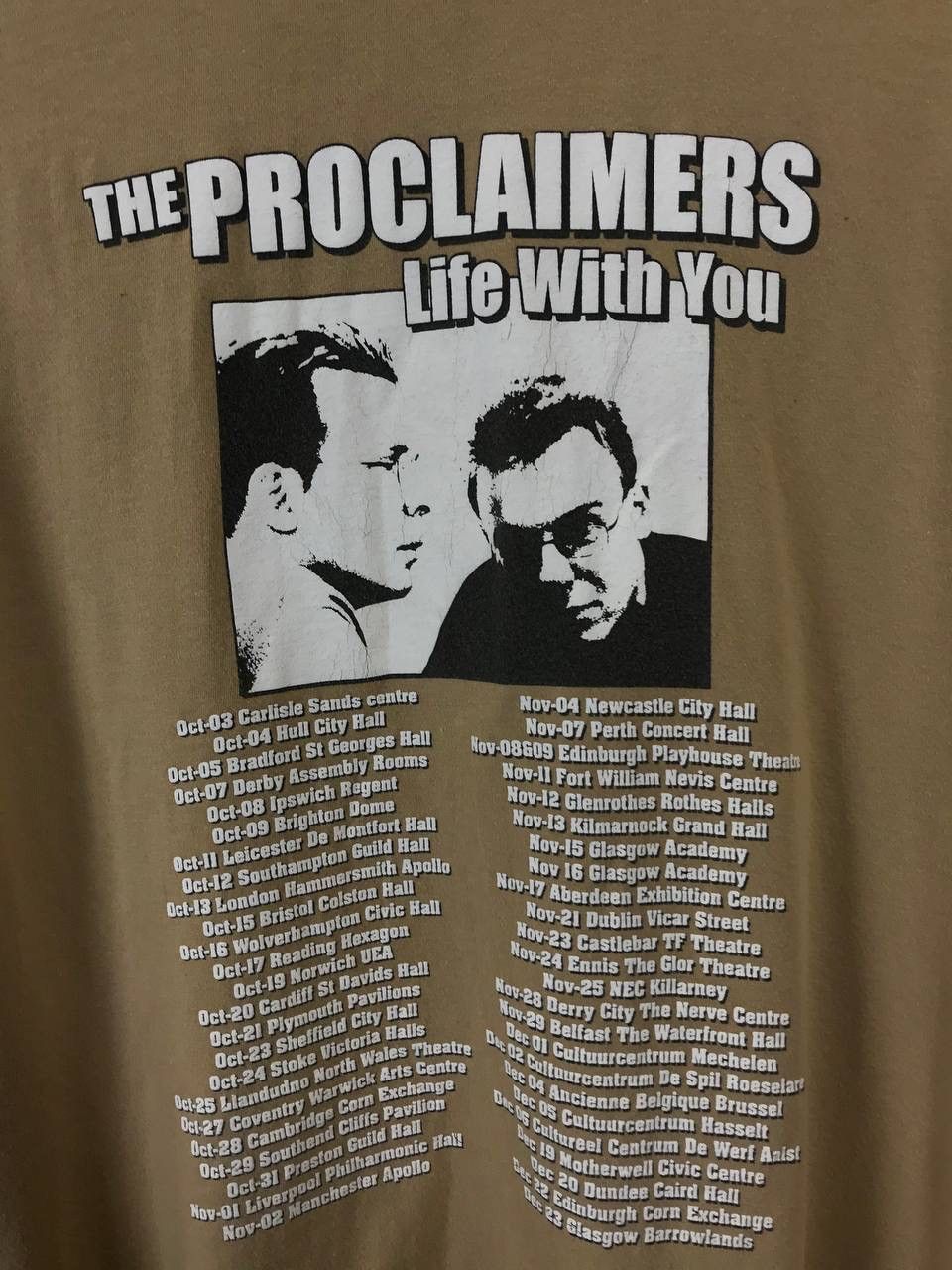 Band Tees × Vintage The Proclaimers 2007 Life with you vintage rock band tee Size US XL / EU 56 / 4 - 2 Thumbnail