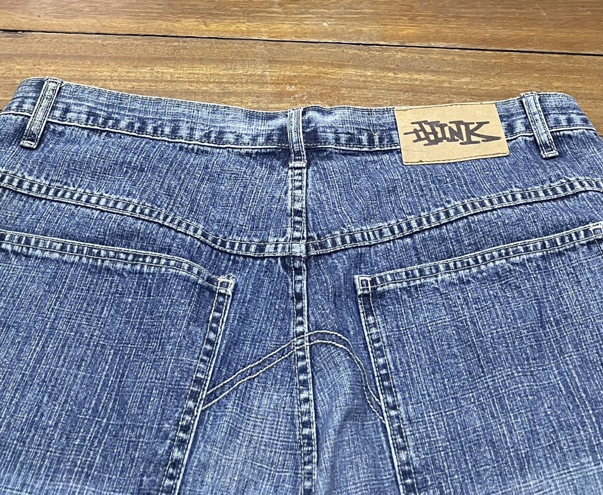 Think Skateboards × Vintage Rare Vintage Thinks Skateboarding Jorts Baggy Jeans 1990s Size US 38 / EU 54 - 4 Thumbnail