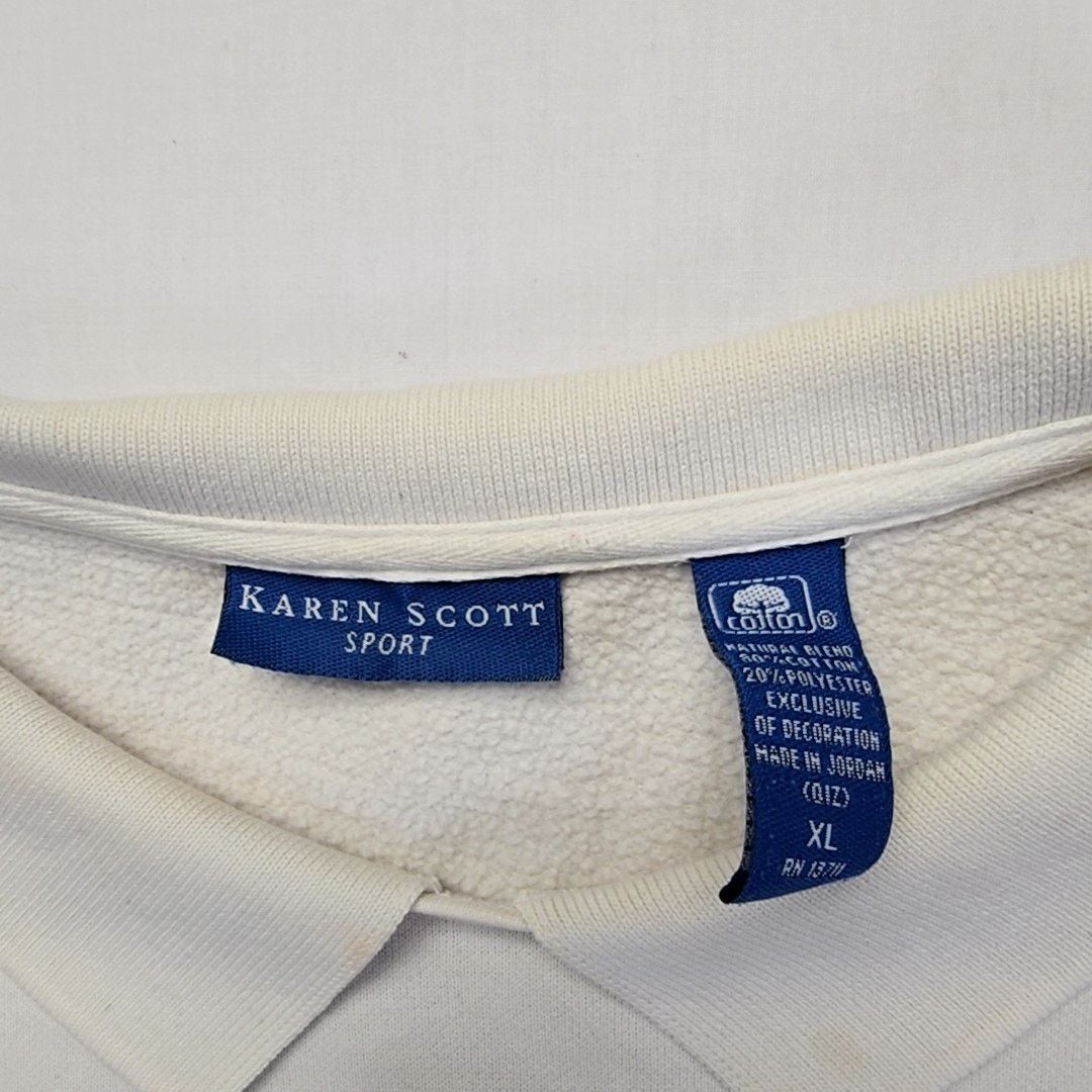 Vintage Vintage Karen Scott Sweatshirt Sports Womenes Crewneck L Size L / US 10 / IT 46 - 8 Thumbnail
