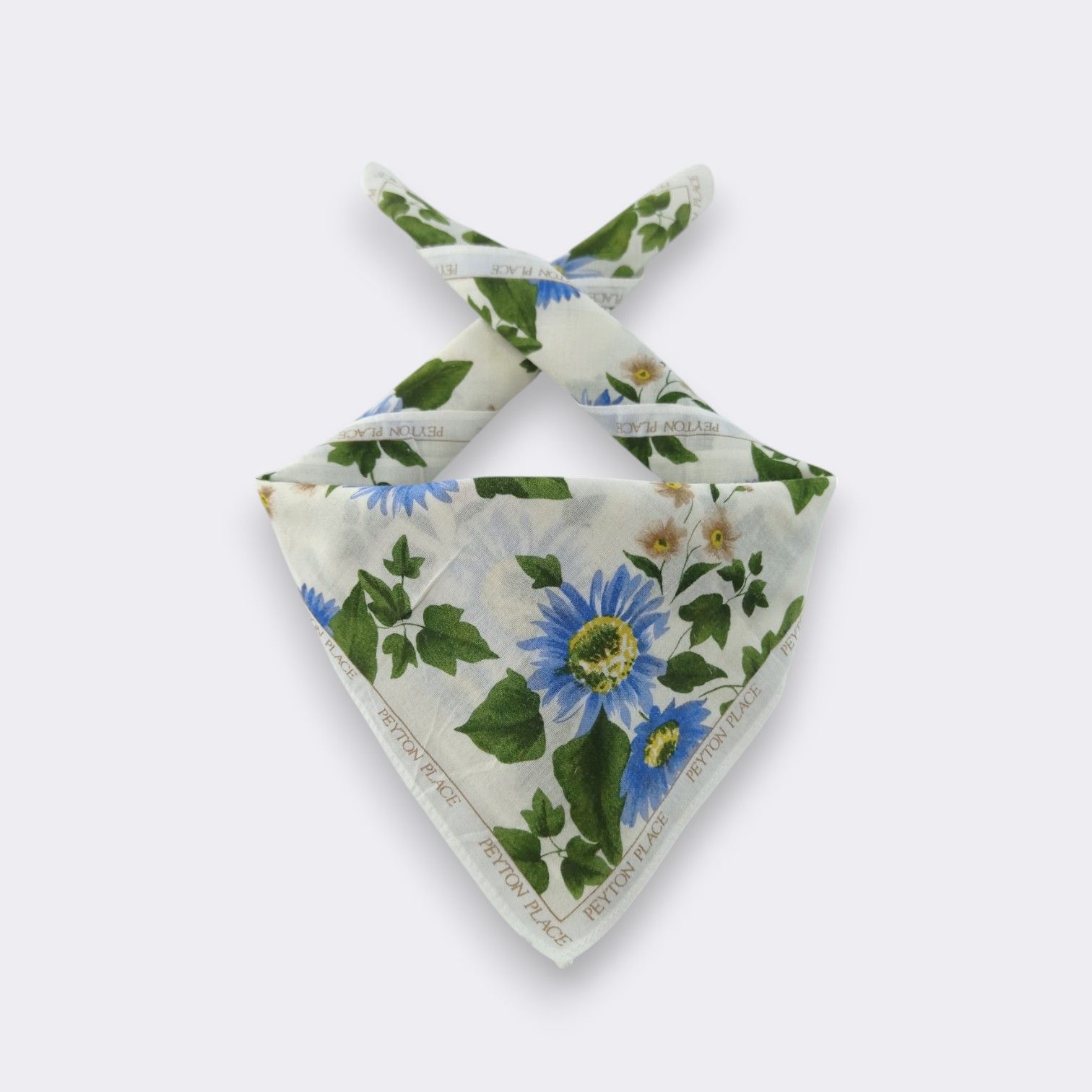 Japanese Brand Vintage Peyton Place Handkerchief Neckerchief Bandana H415I Size ONE SIZE - 1 Thumbnail