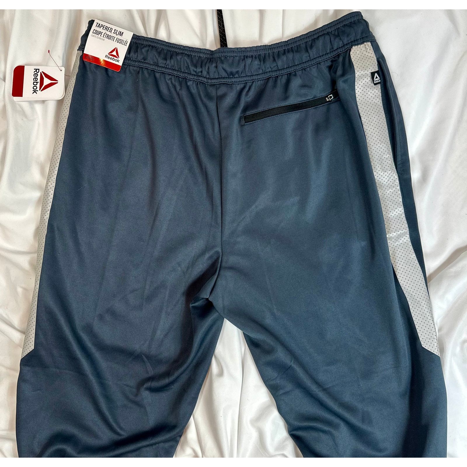 Reebok Reebok Mens Active Interlock Jogger Pants Gray XL Size US 38 / EU 54 - 16 Thumbnail