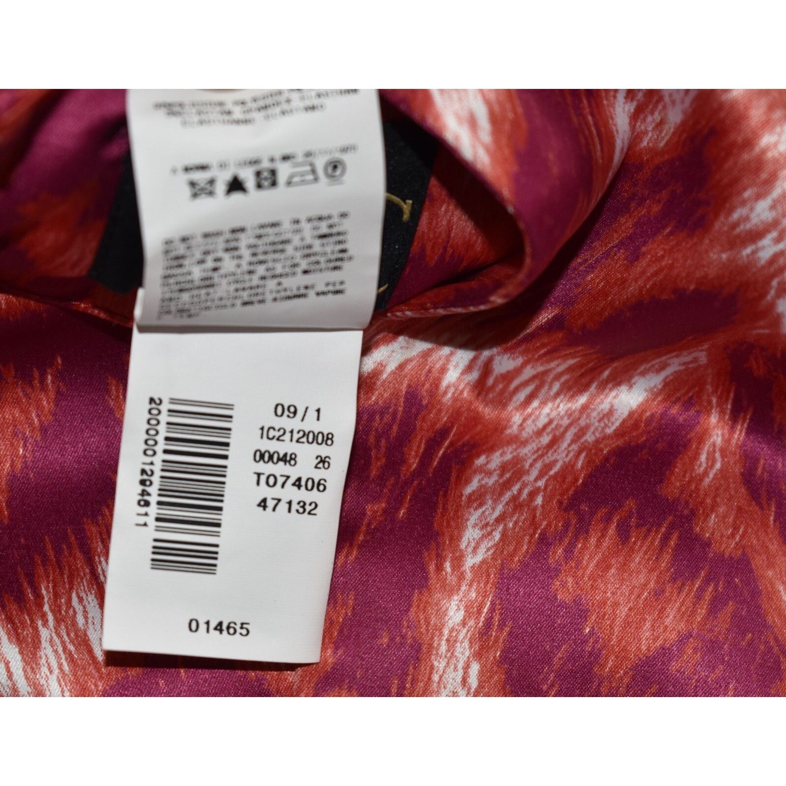 Just Cavalli JUST CAVALLI Red Leopard Signature Satin Fit Flare Dress 42 Size M / US 6-8 / IT 42-44 - 9 Thumbnail
