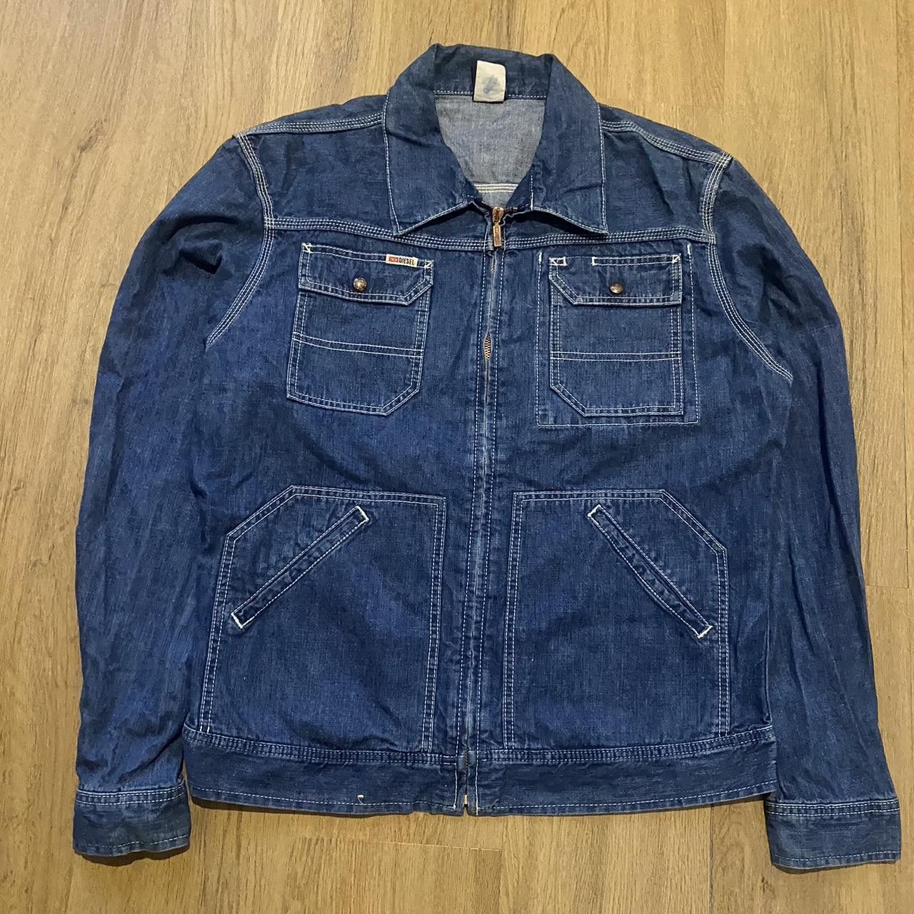 Diesel Diesel 90s Denim Jeans Jacket Vintage Retro y2k Size US L / EU 52-54 / 3 - 1 Thumbnail