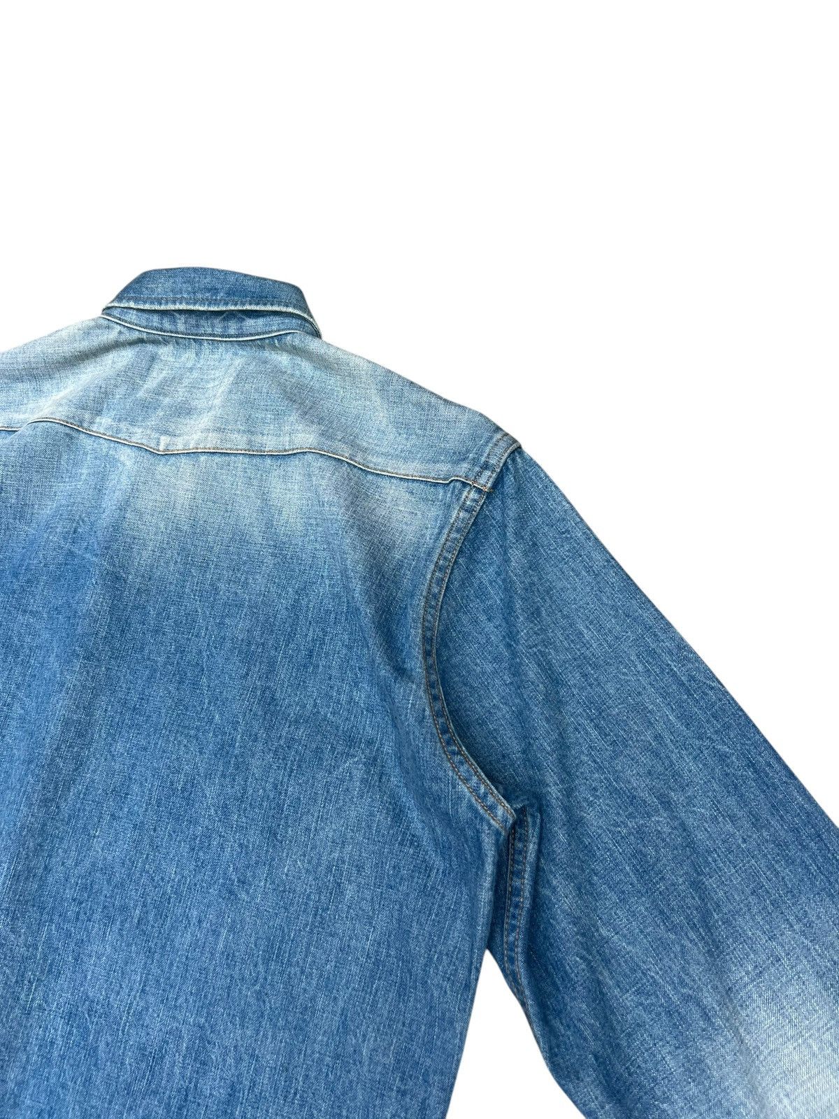 Doublet Doublet Japan Fade Denim Western Shirt Size US S / EU 44-46 / 1 - 18 Thumbnail