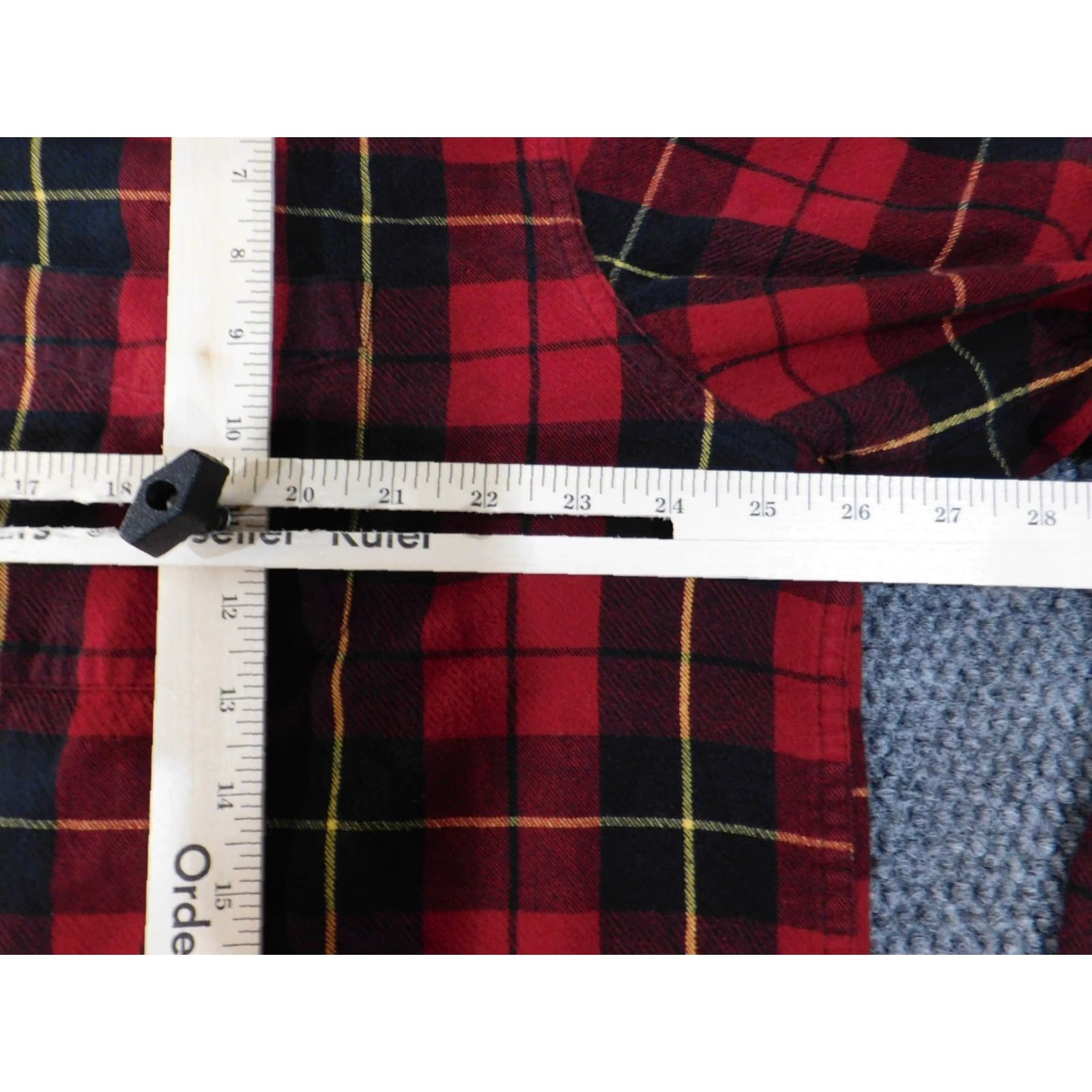 Vintage VINTAGE ll bean Flannel Shirt Large Mens Red Plaid Outdoors Retro Hiking Size US L / EU 52-54 / 3 - 7 Thumbnail