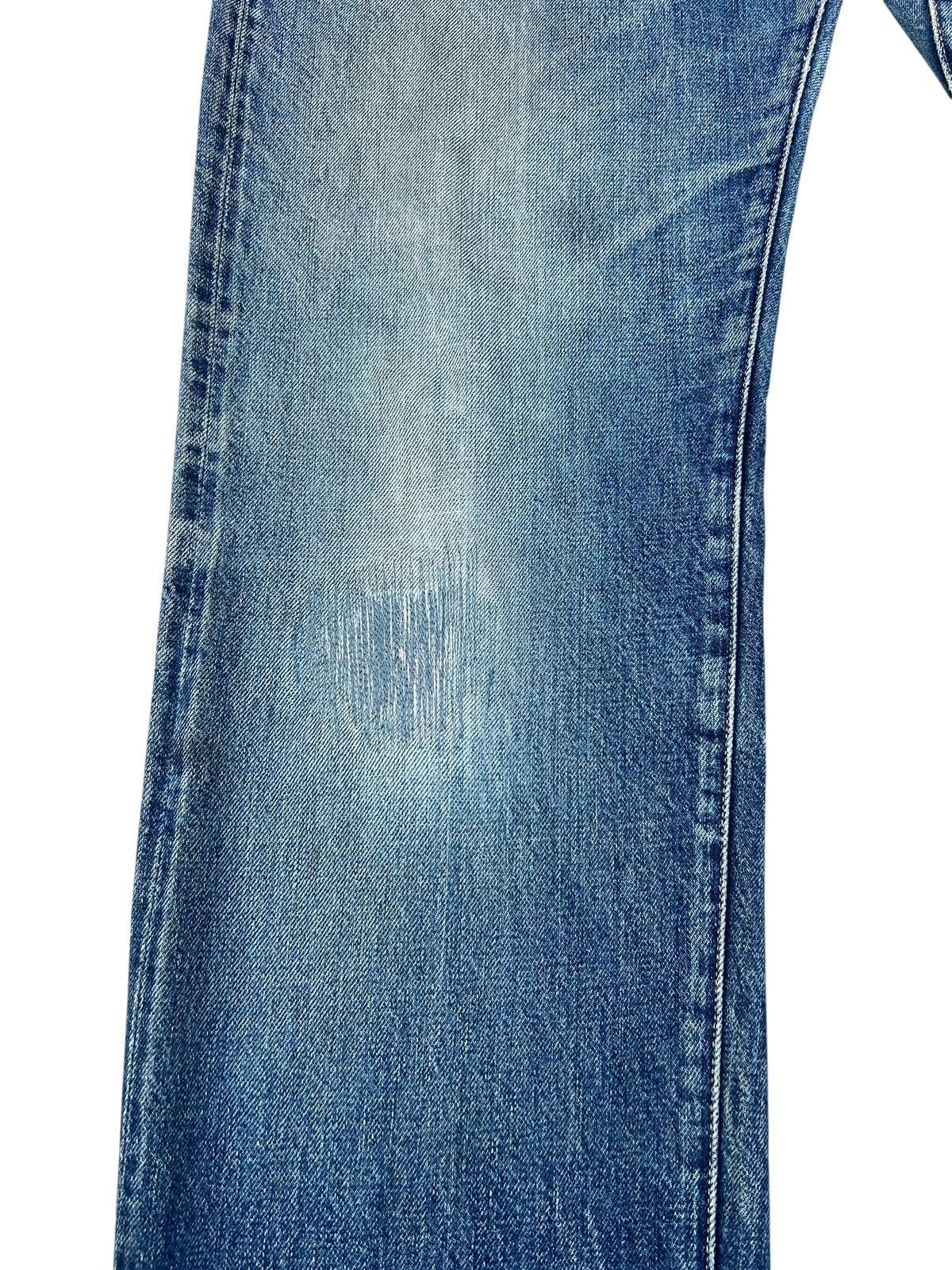 Full Count & Co. Vintage OVER RAIL & Co Japan Dirty Mud Denim Selvedge Jeans Size US 31 - 7 Thumbnail