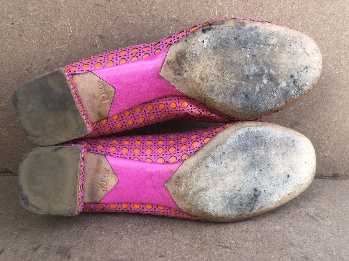 Christian Dior Monsieur Christian Dior Pink Leather Size 37 Size US 7 / IT 37 - 19 Thumbnail