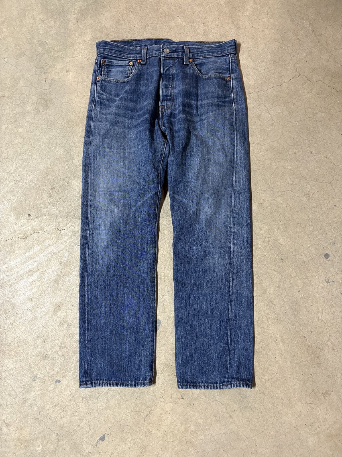 Levi's Vintage Levi’s 501 Faded Blue Jeans Denim Size 32x30 Size US 32 / EU 48 - 1 Thumbnail