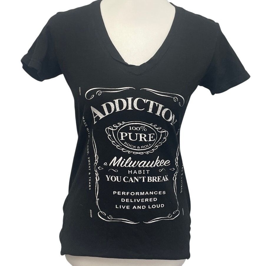 Tultex Tultex Womens Large Cotton Rock N Roll Short Sleeve Tee Size L / US 10 / IT 46 - 1 Thumbnail