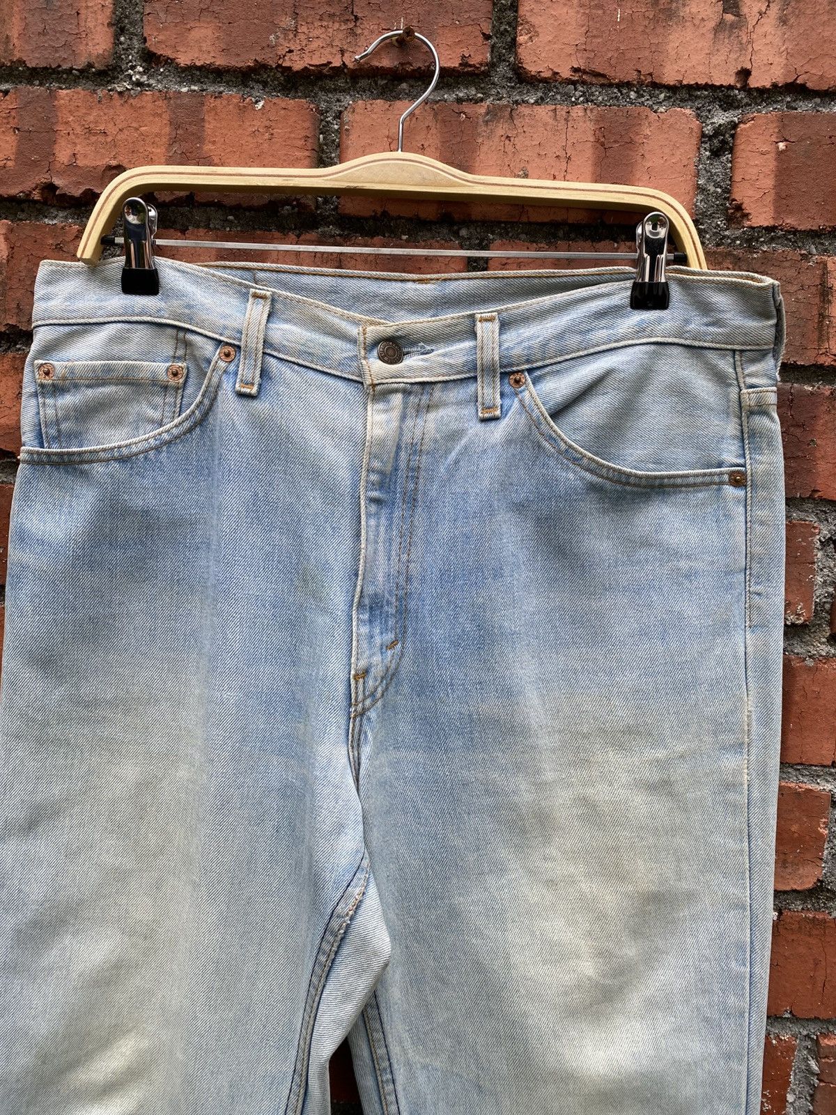 Levi's Vintage Clothing W35x31 Vintage levi's 517 flare bellbottom made in USA faded Size US 35 - 4 Thumbnail