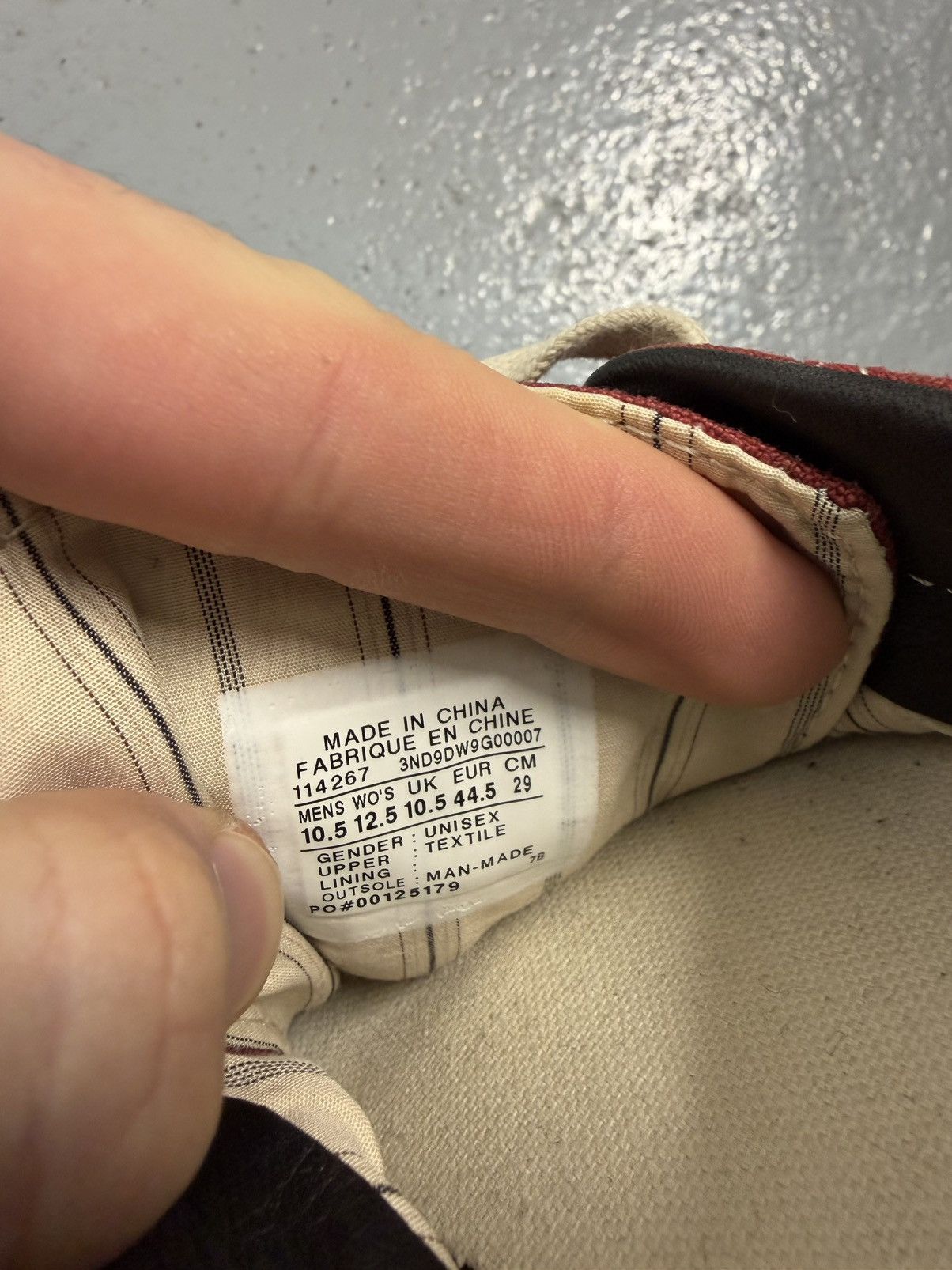 Converse × John Varvatos John Varvatos x Converse Cloth Sneakers Size US 10.5 / EU 43-44 - 11 Thumbnail