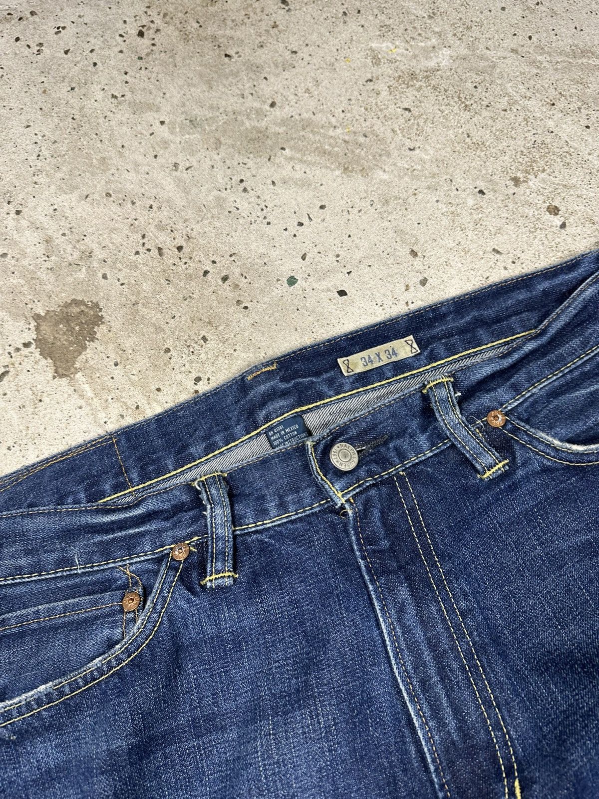 Polo Ralph Lauren × Vintage Vintage Y2K Polo Ralph Lauren Classic 867 Baggy Denim Pants Size US 34 / EU 50 - 7 Thumbnail