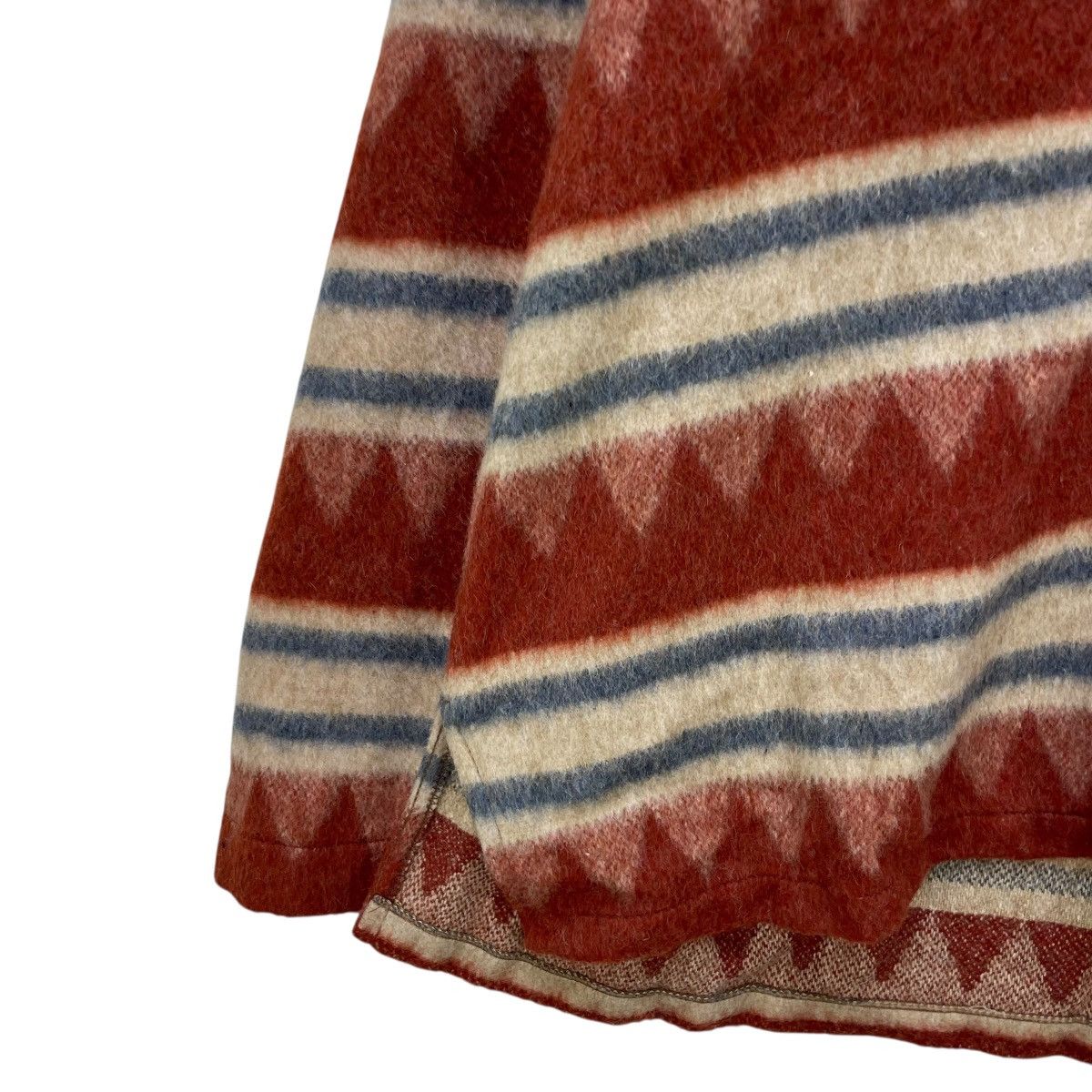 Hudsons Bay 💥 Vintage Stahl Urban Wool Blend Pullover Hoodie Geometric Size US M / EU 48-50 / 2 - 5 Thumbnail