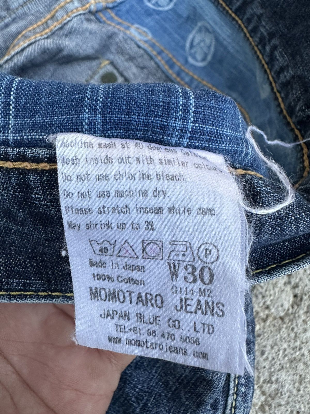 Momotaro Jeans Momotaro Selvedge Distressed Jeans Denim W29 Size US 29 - 18 Thumbnail