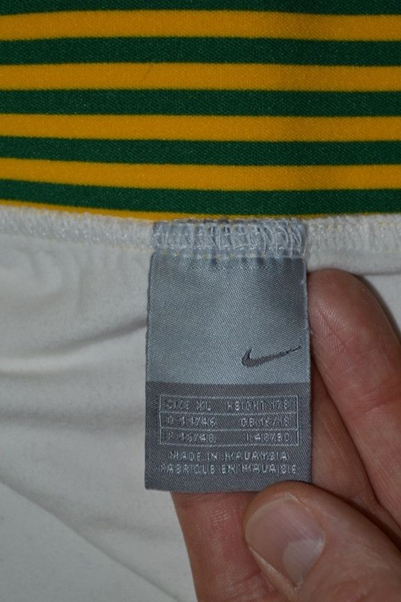 Nike Vintage Nike Soccer Brazil Mini Skirt XL Size 38" / US 16 / IT 52 - 5 Thumbnail