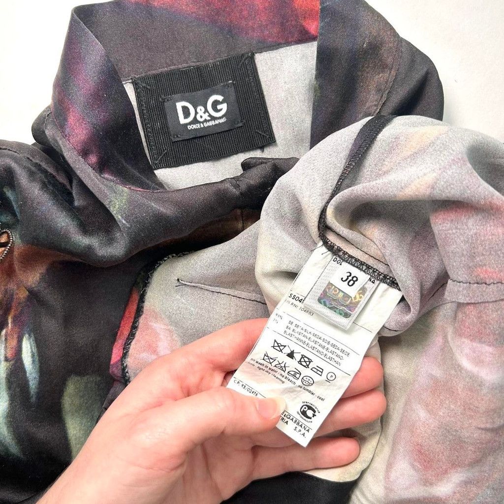 Dolce & Gabbana D&G (F/W) 2003 archival renaissance print short sleeve Size S / US 4 / IT 40 - 5 Thumbnail