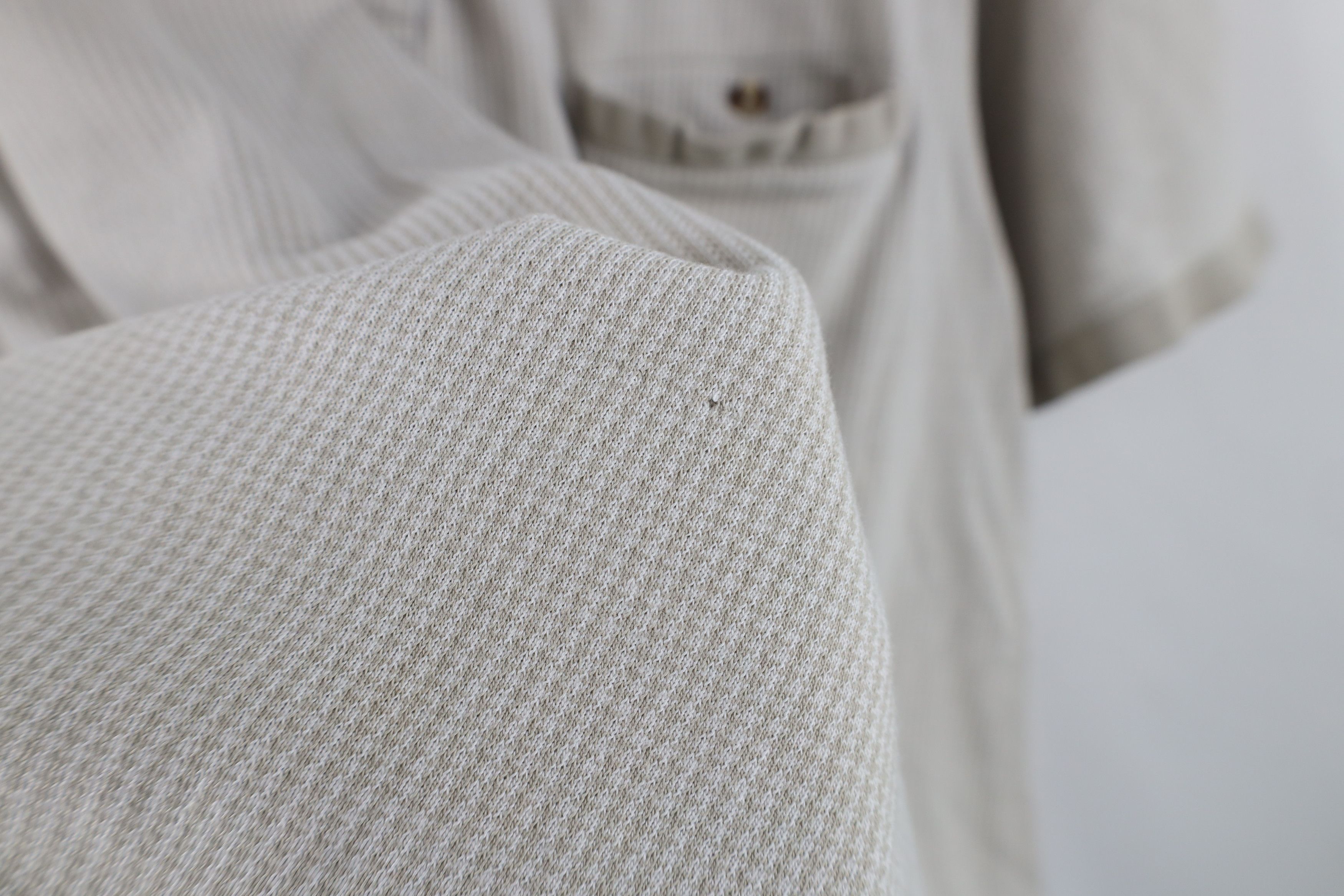 Vintage Vintage 90s Streetwear Houndstooth Knit Pullover Polo Shirt Size US XXL / EU 58 / 5 - 9 Thumbnail