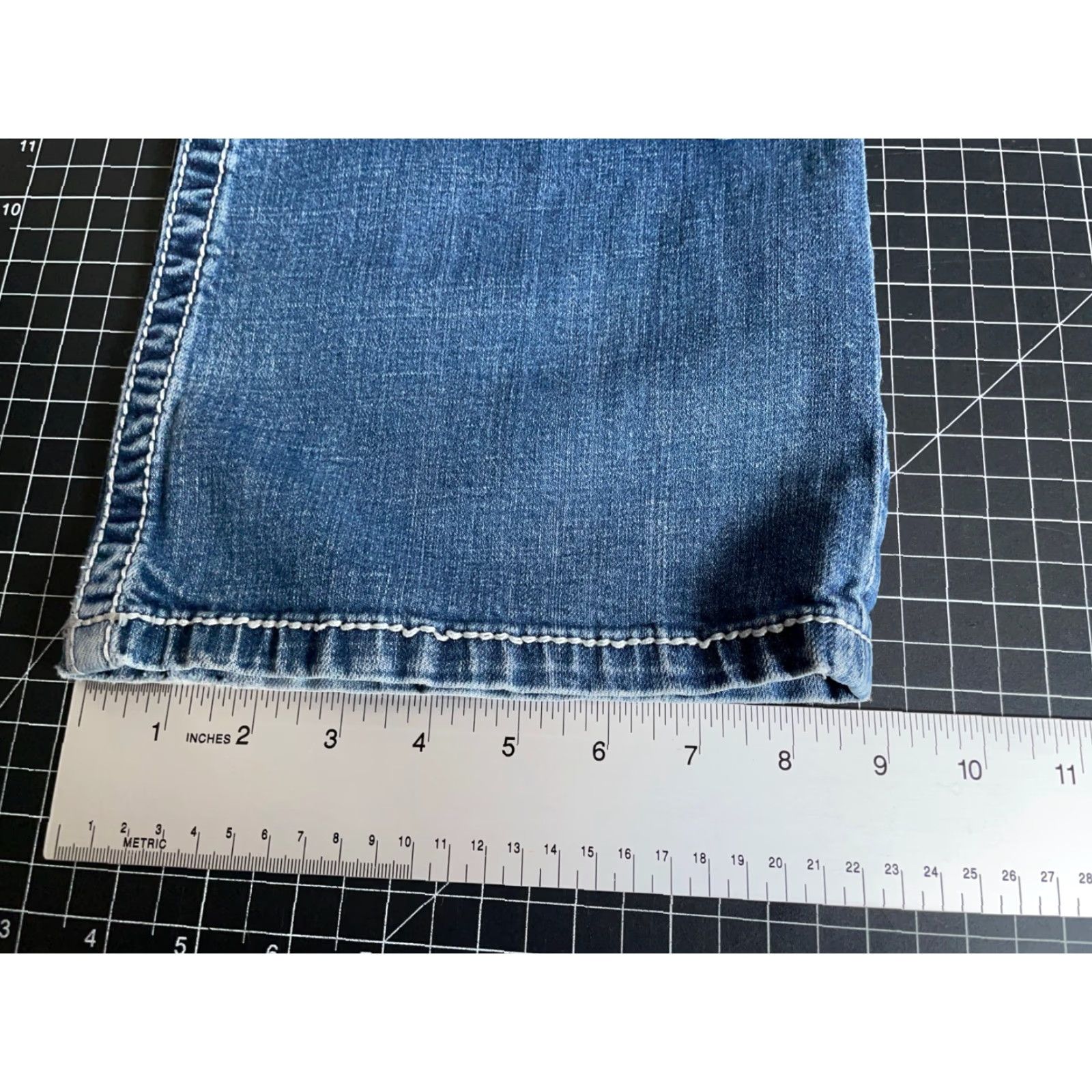 Vintage VINTAGE Buckle BKE Tyler Bootcut Jeans Men’s 30 x 30 Blue Denim Stretch Low Rise Grunge Retro Size US 30 / EU 46 - 7 Thumbnail