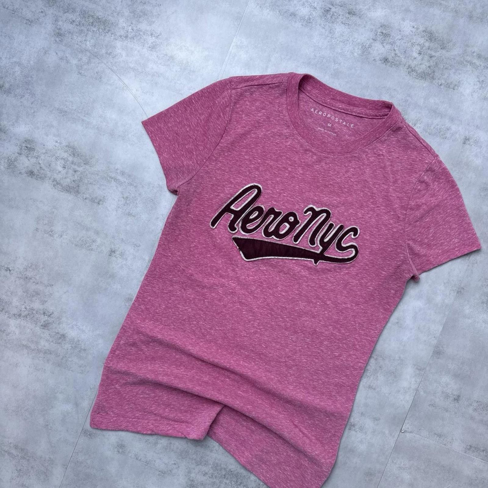 Aeropostale Y2K Aeropostale NYC Pink 00s t shirt Size US M / EU 48-50 / 2 - 2 Thumbnail