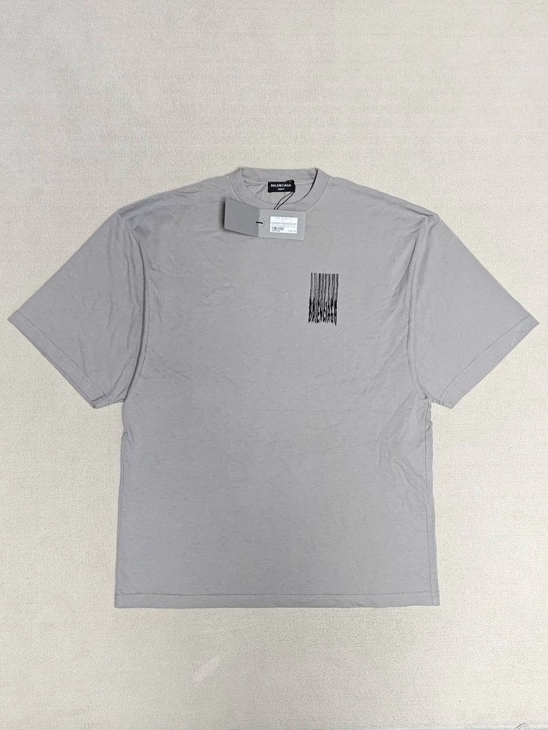 Balenciaga New Balenciaga Short Sleeve T-Shirt with Logo - dmc Size US XXS / EU 40 - 1 Thumbnail