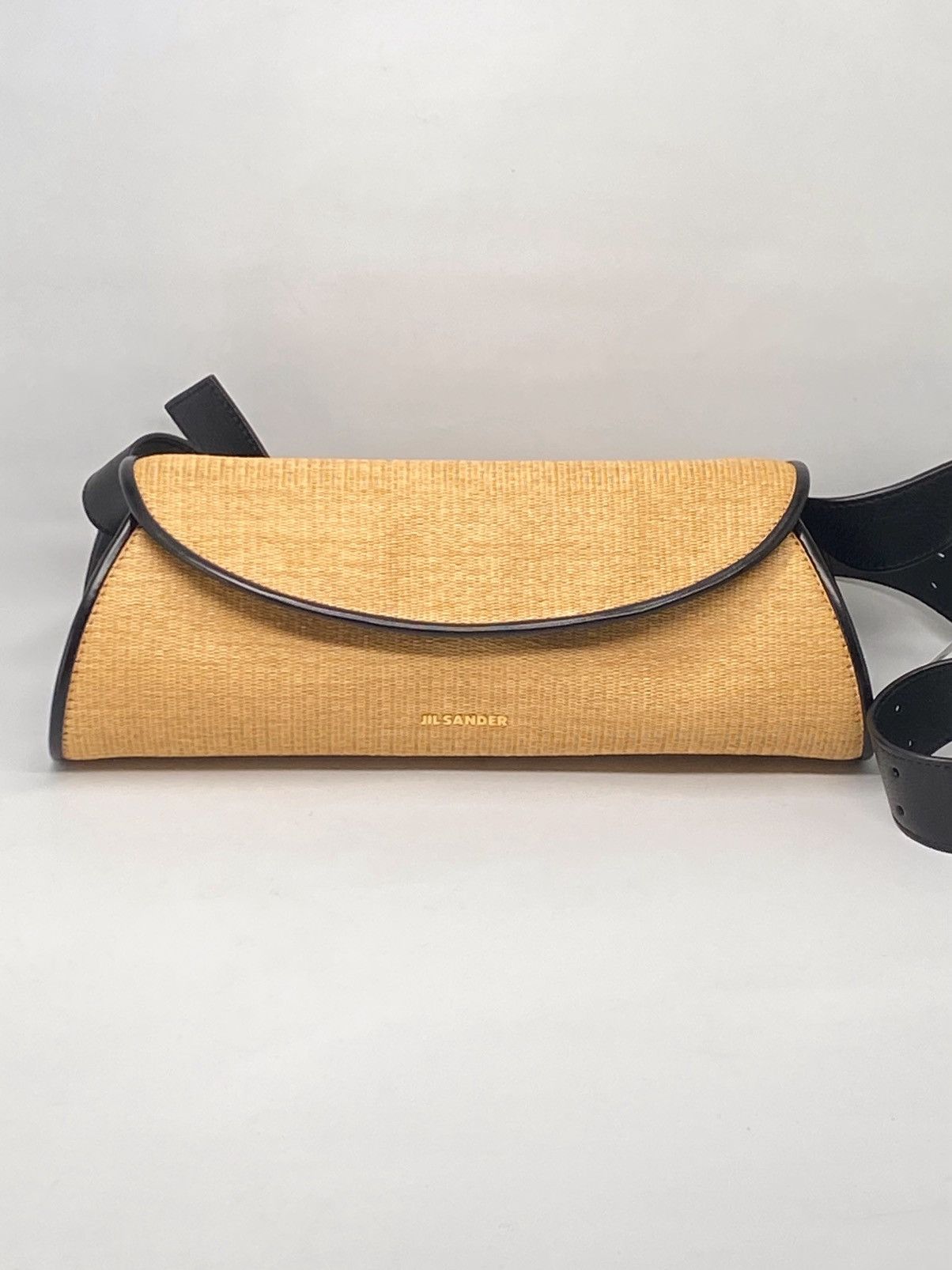 Jil Sander Jil Sander small Cannolo interwoven raffia shoulder bag Size ONE SIZE - 5 Thumbnail