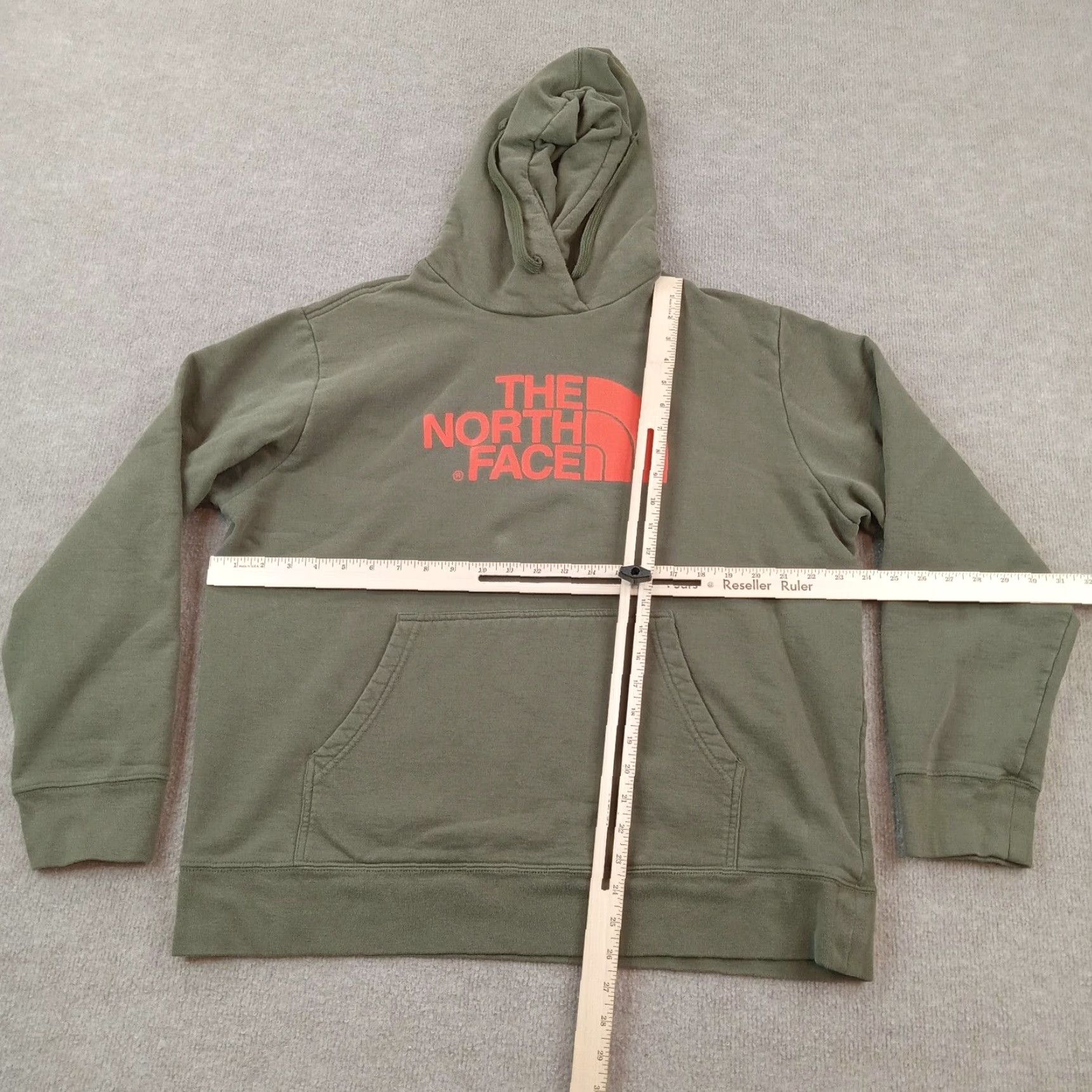 The North Face The North Face Hoodie Mens XL Green Pullover Hooded Sweatshirt Long Sleeve Casual Size US XL / EU 56 / 4 - 2 Thumbnail